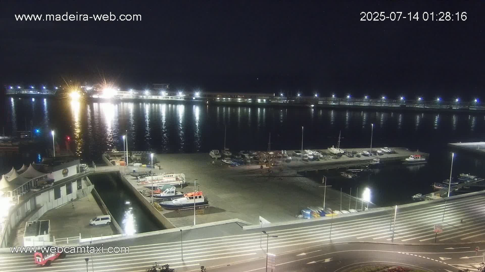Funchal Marina & Coast Live Cam - Funchal, Madeira, Portugal