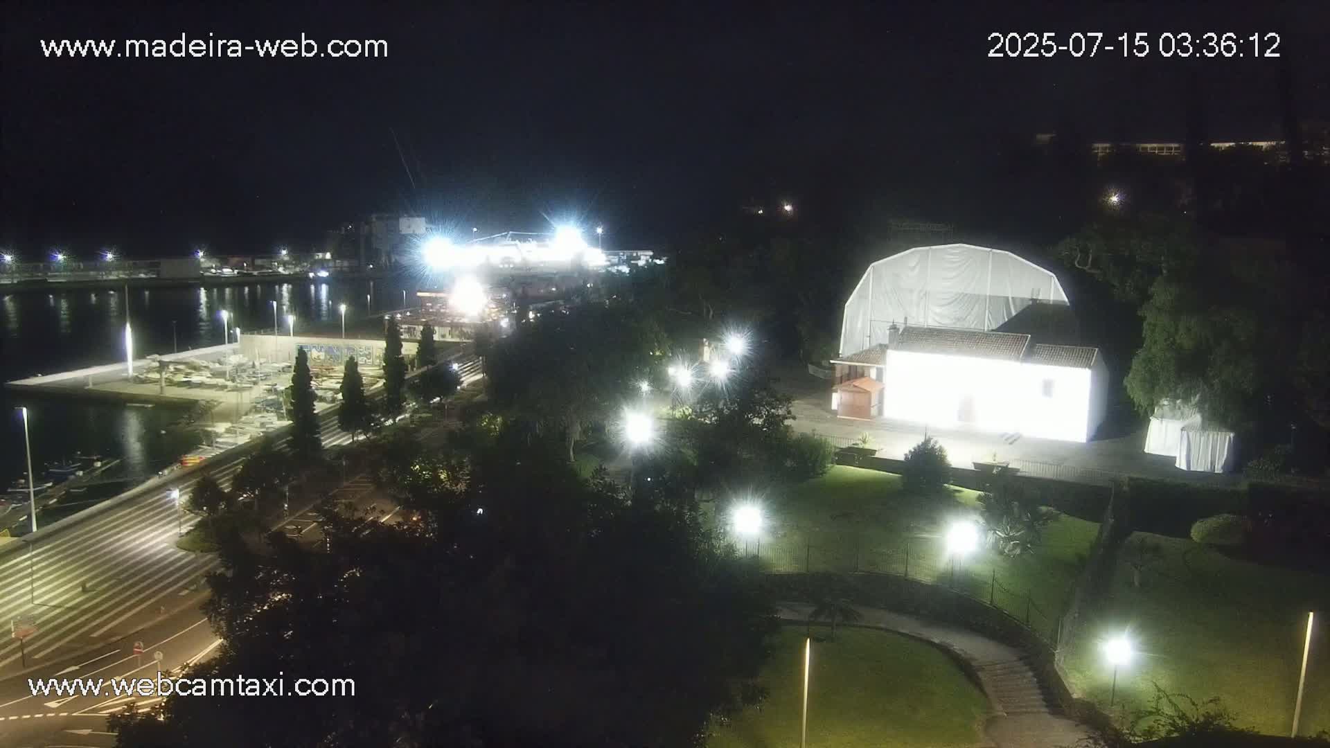 Funchal Marina & Coast Live Cam - Funchal, Madeira, Portugal