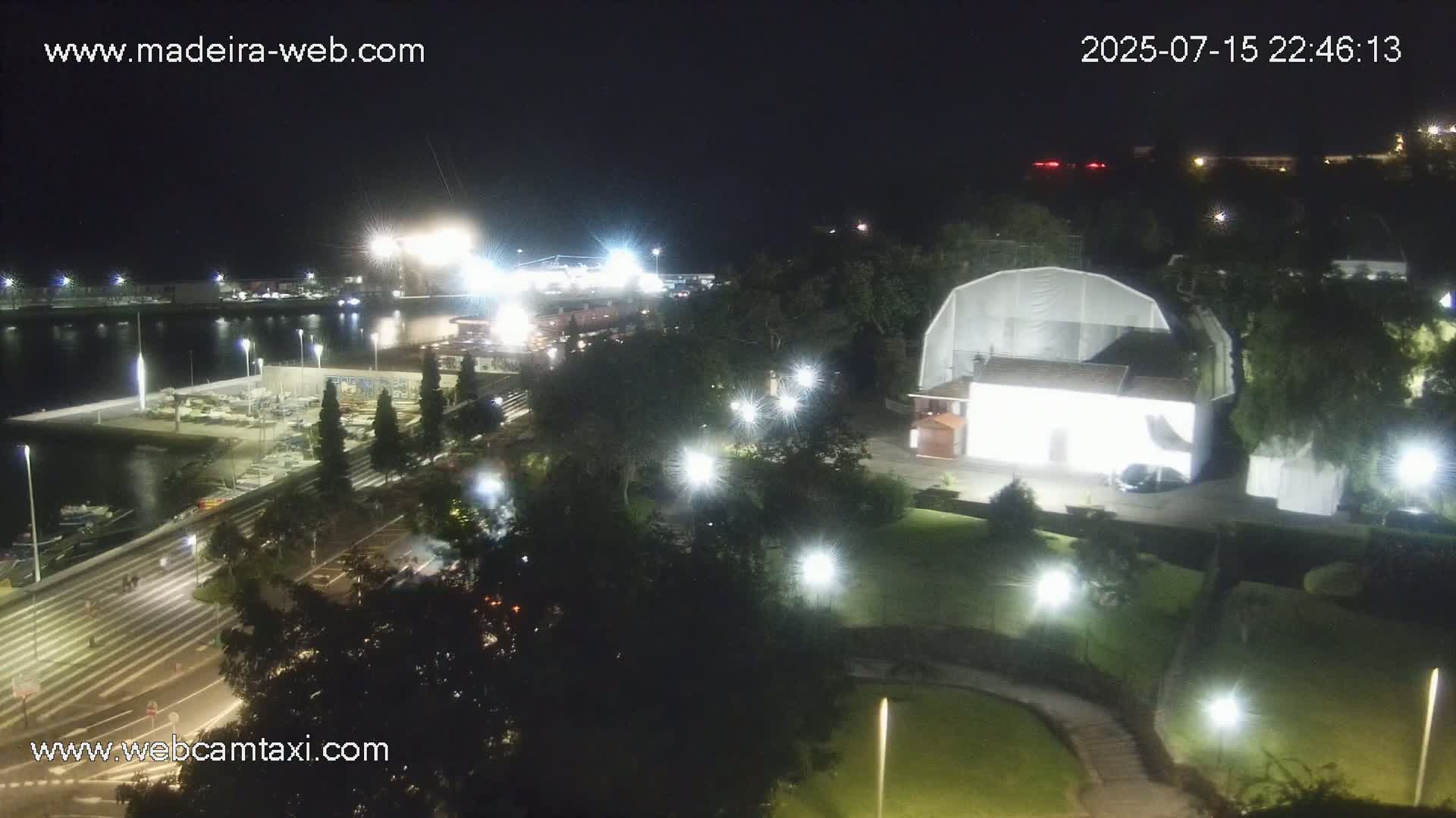 Funchal Marina & Coast Live Cam - Funchal, Madeira, Portugal