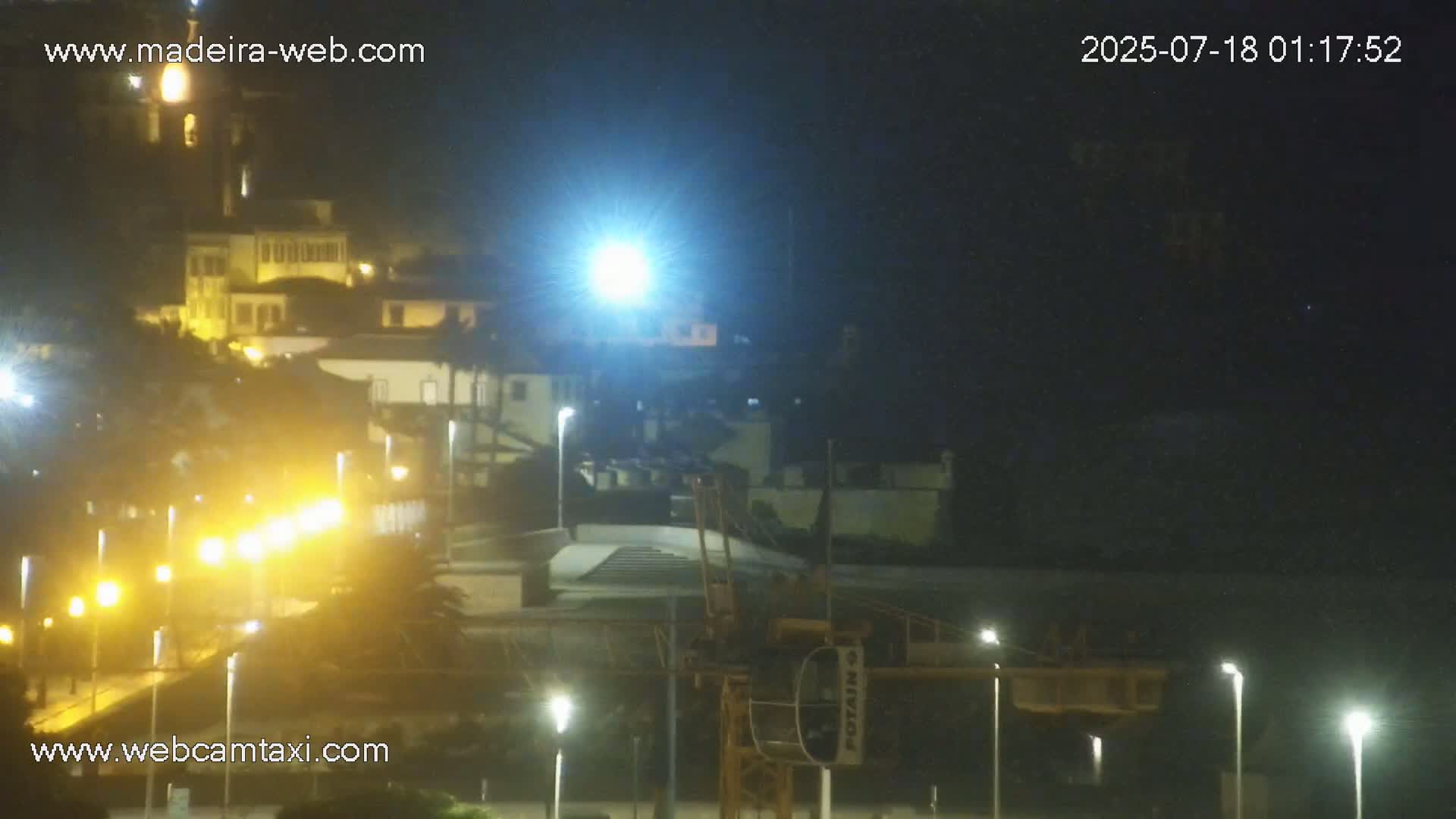 Funchal Marina & Coast Live Cam - Funchal, Madeira, Portugal
