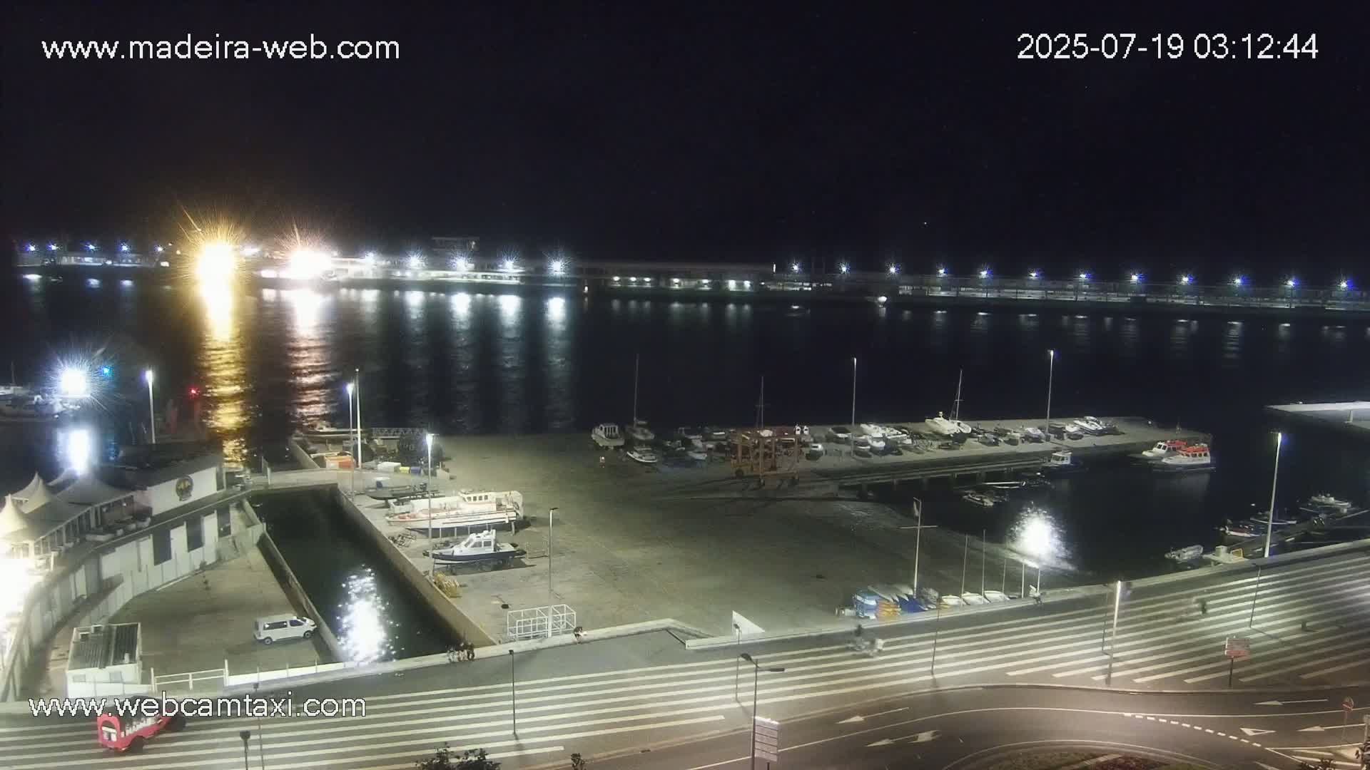 Funchal Marina & Coast Live Cam - Funchal, Madeira, Portugal