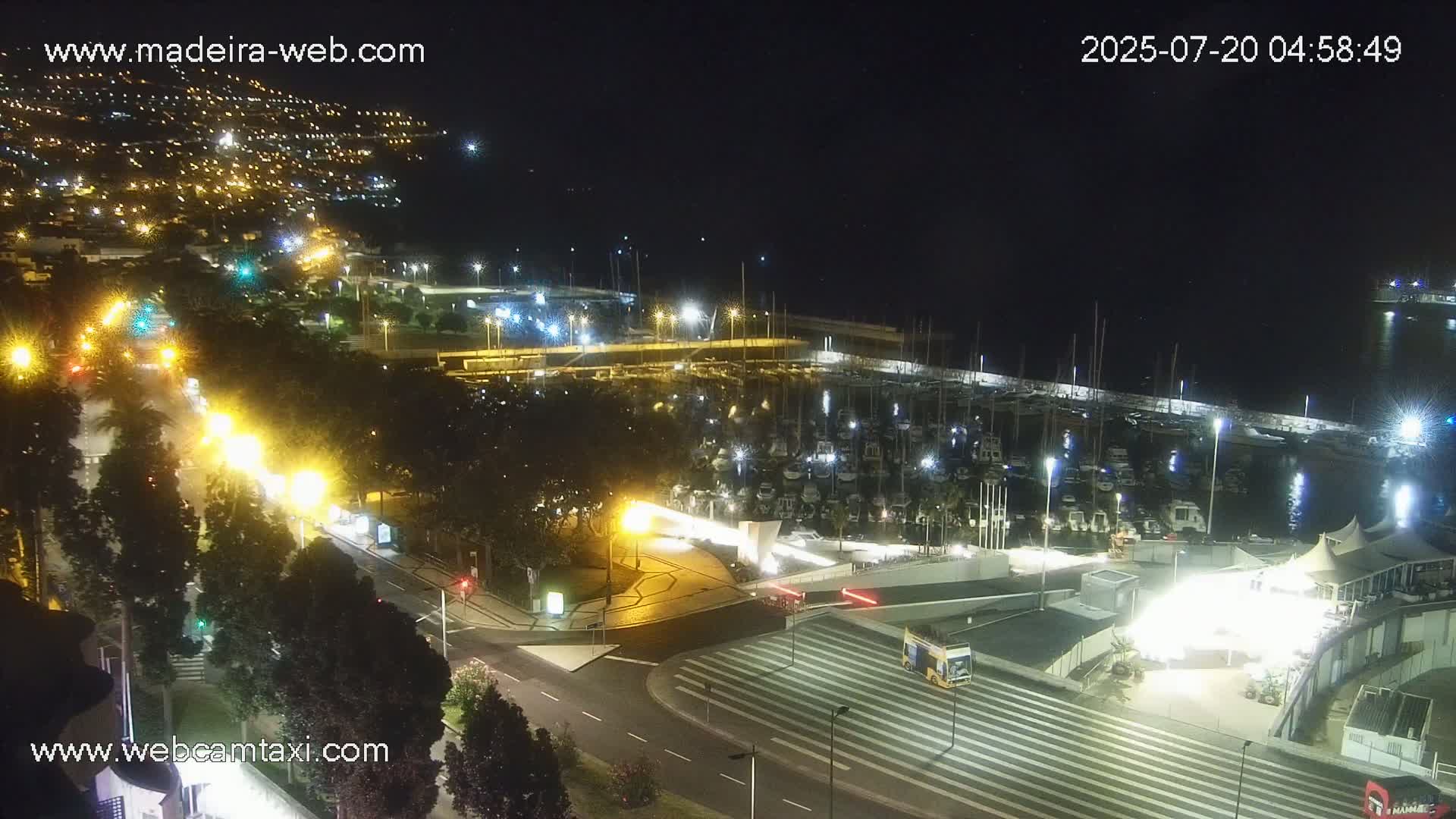 Funchal Marina & Coast Live Cam - Funchal, Madeira, Portugal