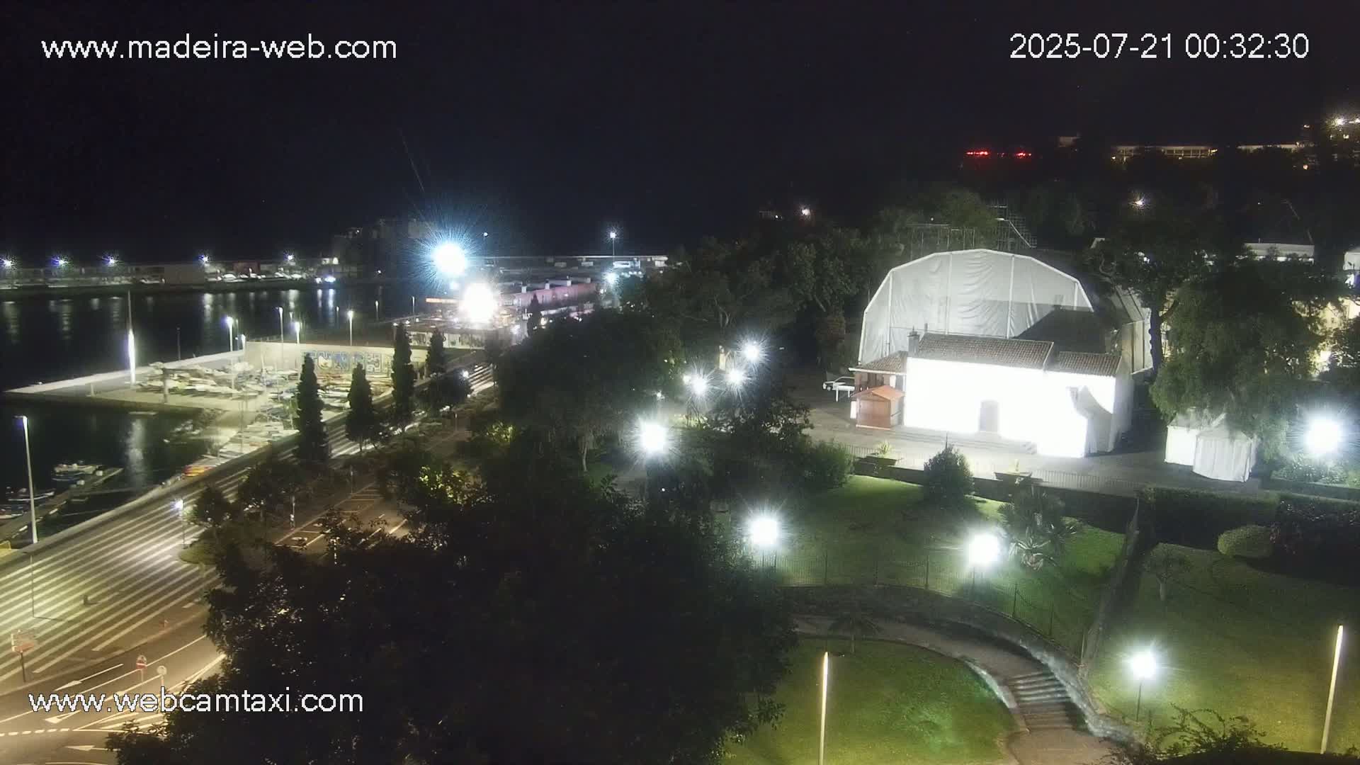 Funchal Marina & Coast Live Cam - Funchal, Madeira, Portugal