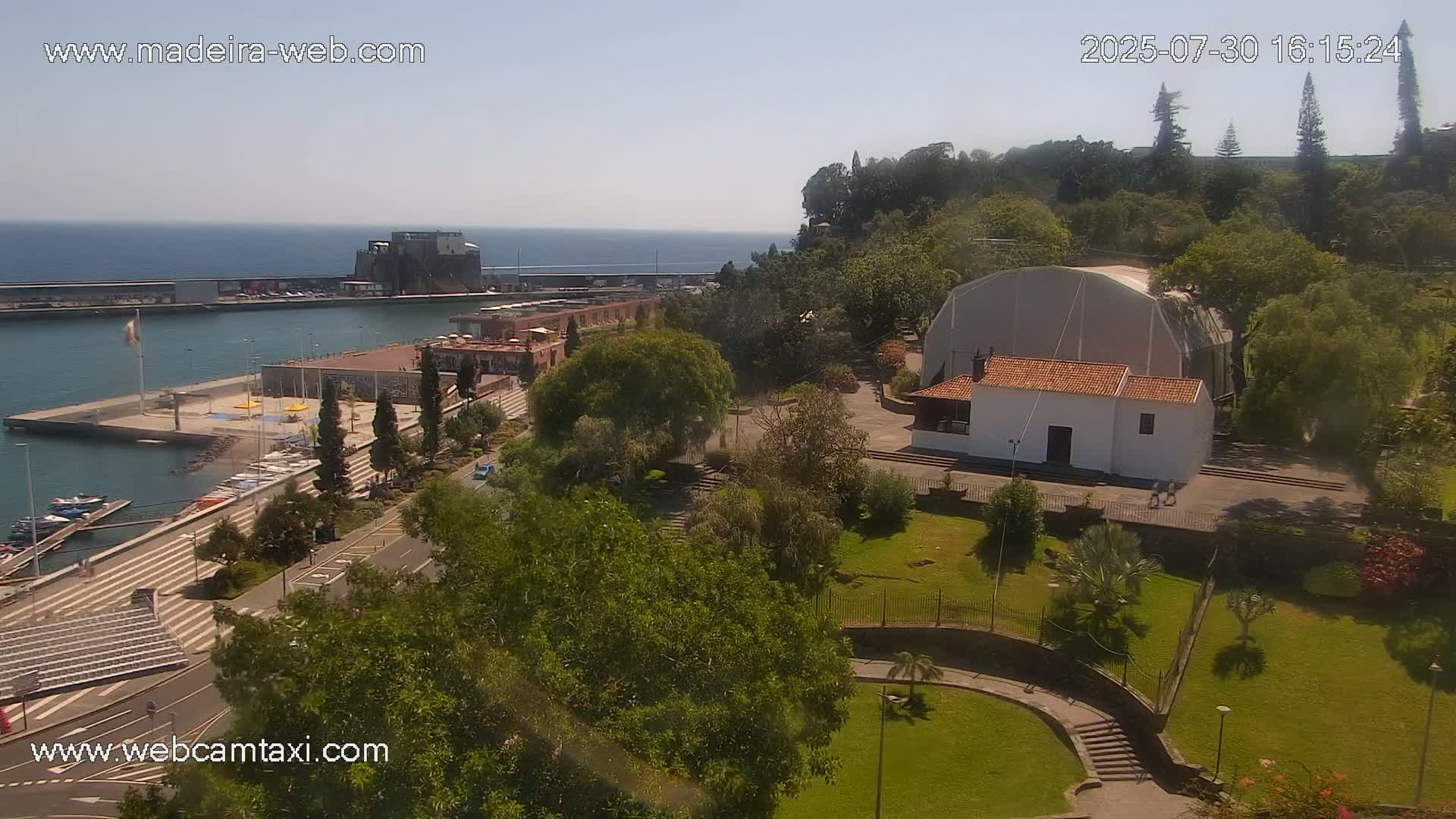 Funchal Marina & Coast Live Cam - Funchal, Madeira, Portugal
