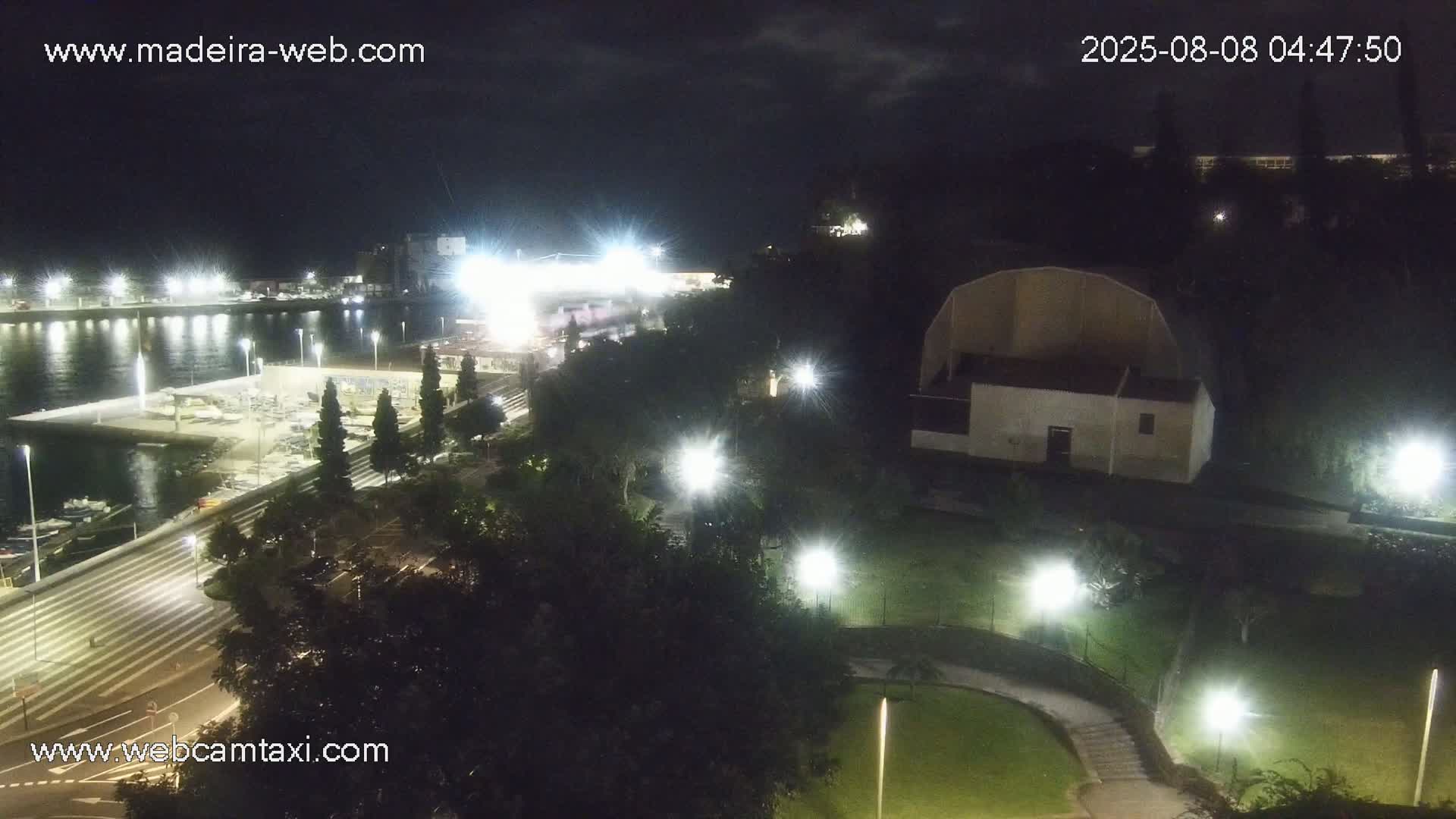 Funchal Marina & Coast Live Cam - Funchal, Madeira, Portugal