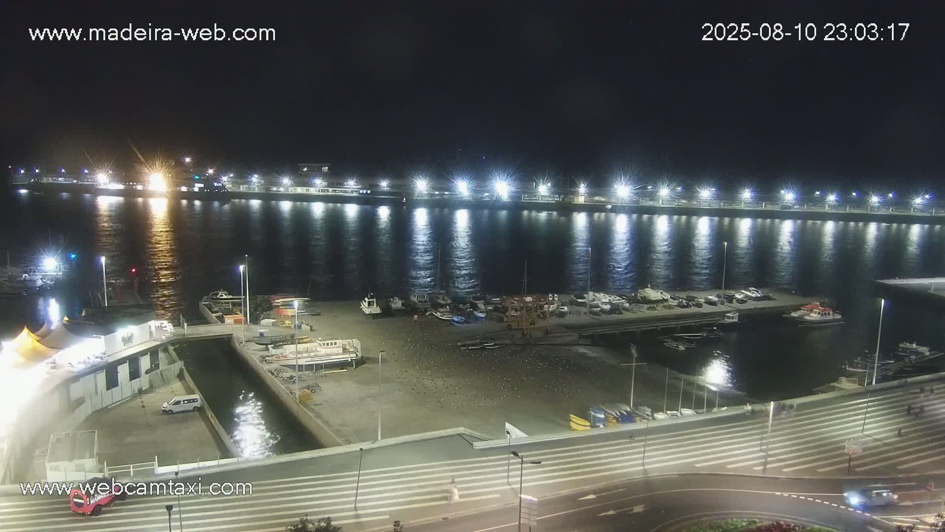 Funchal Marina & Coast Live Cam - Funchal, Madeira, Portugal