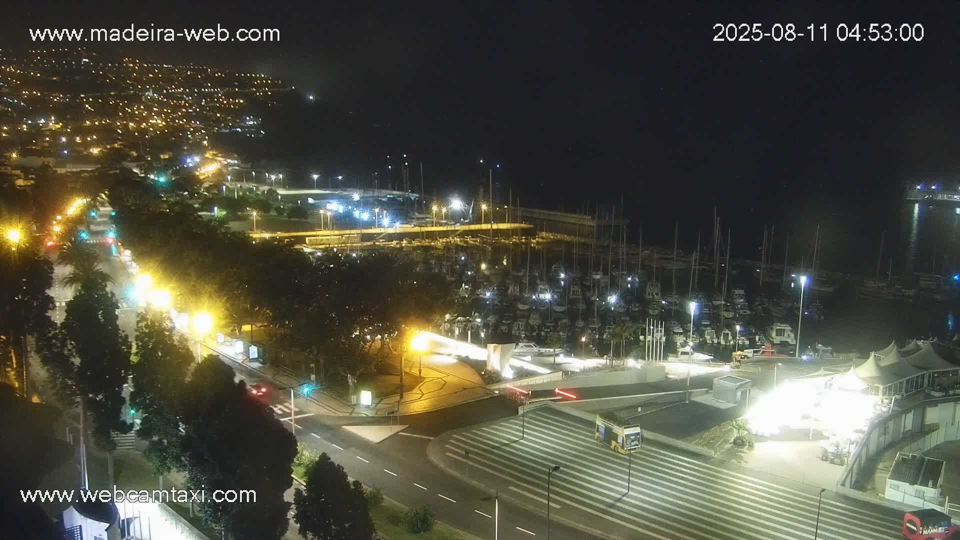 Funchal Marina & Coast Live Cam - Funchal, Madeira, Portugal