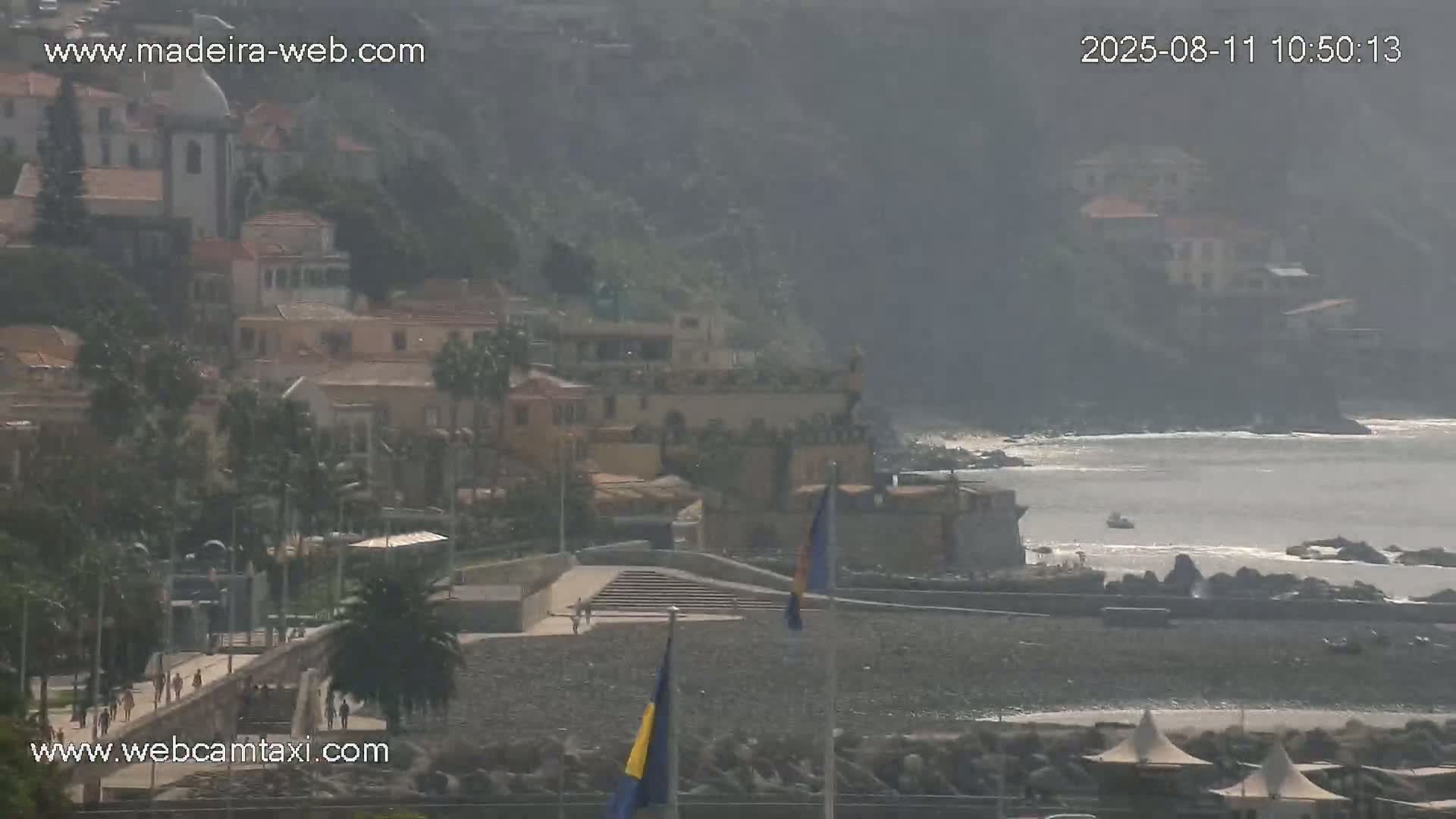 Funchal Marina & Coast Live Cam - Funchal, Madeira, Portugal