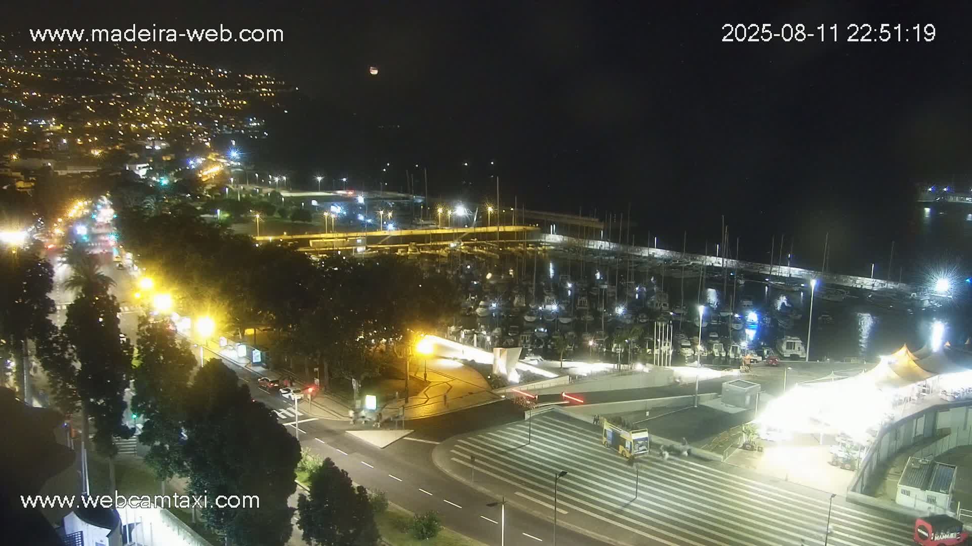 Funchal Marina & Coast Live Cam - Funchal, Madeira, Portugal
