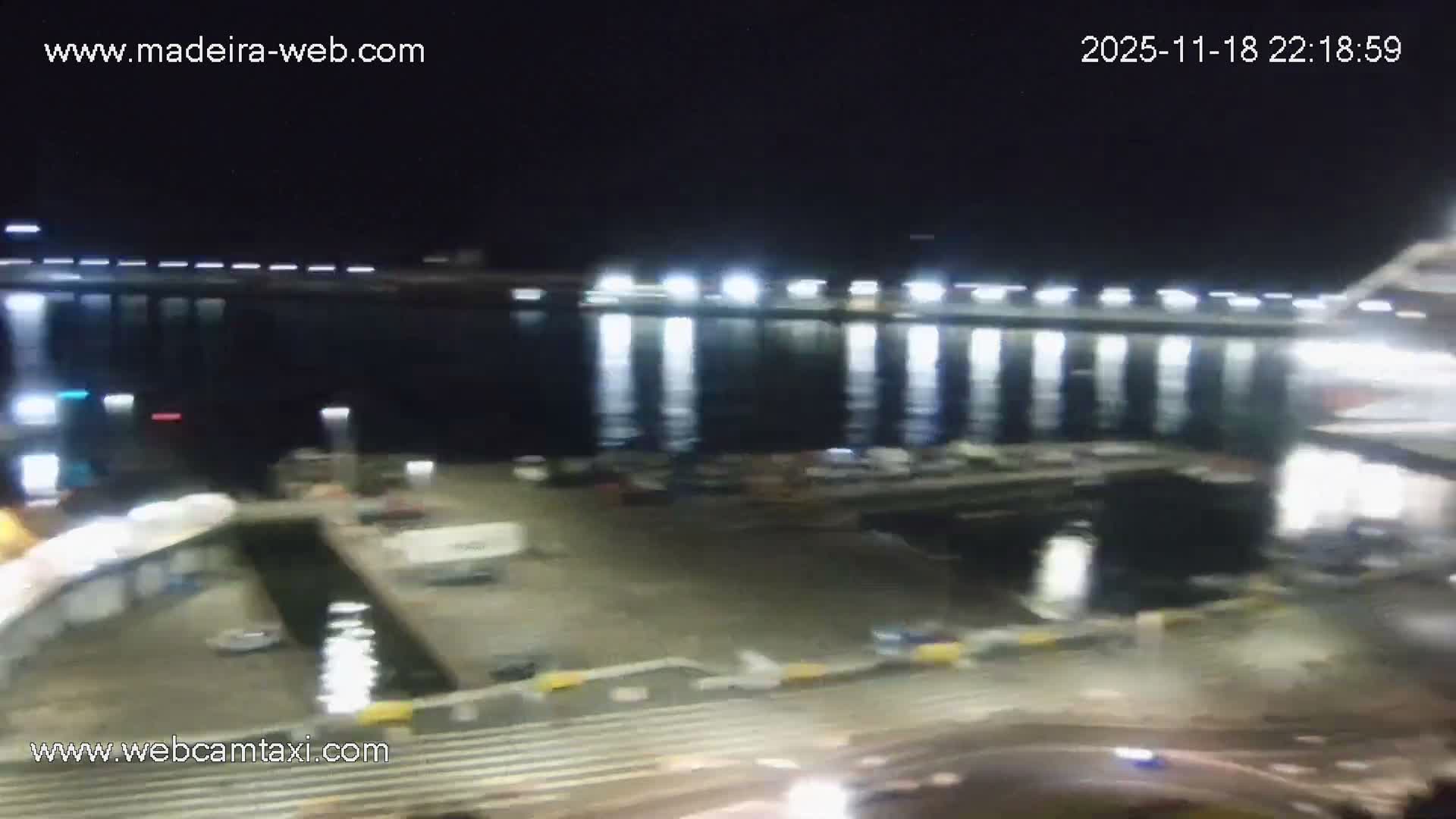 Funchal Marina & Coast Live Cam - Funchal, Madeira, Portugal