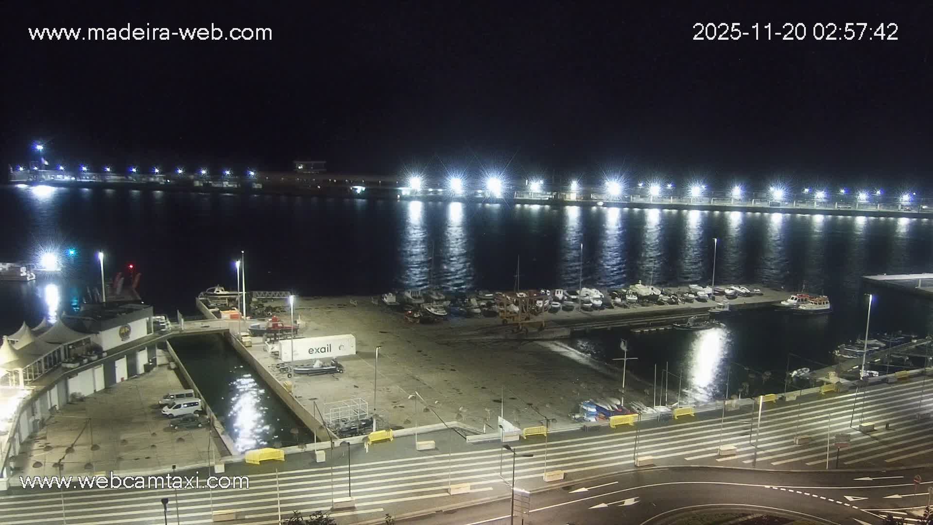 Funchal Marina & Coast Live Cam - Funchal, Madeira, Portugal
