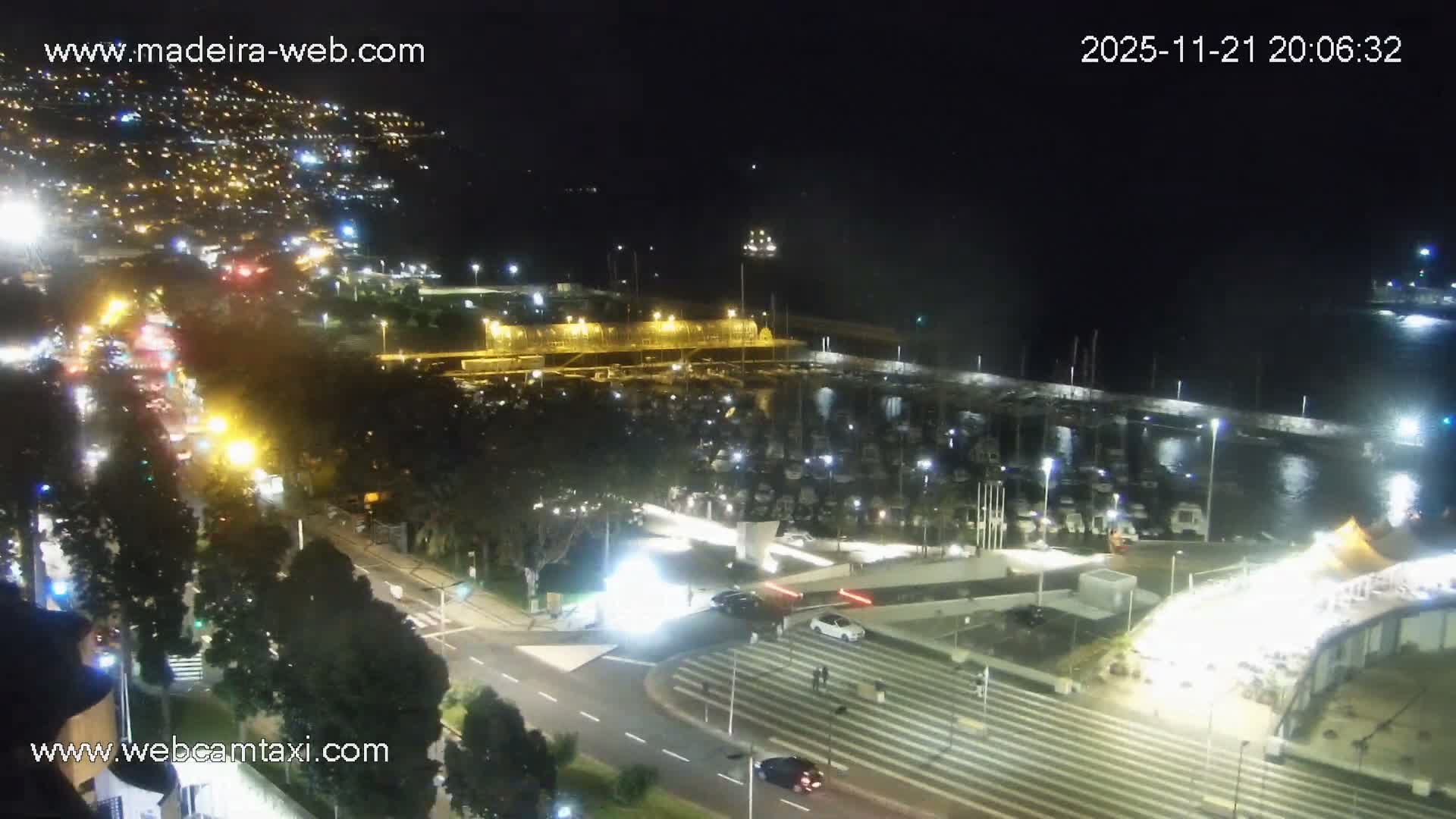 Funchal Marina & Coast Live Cam - Funchal, Madeira, Portugal