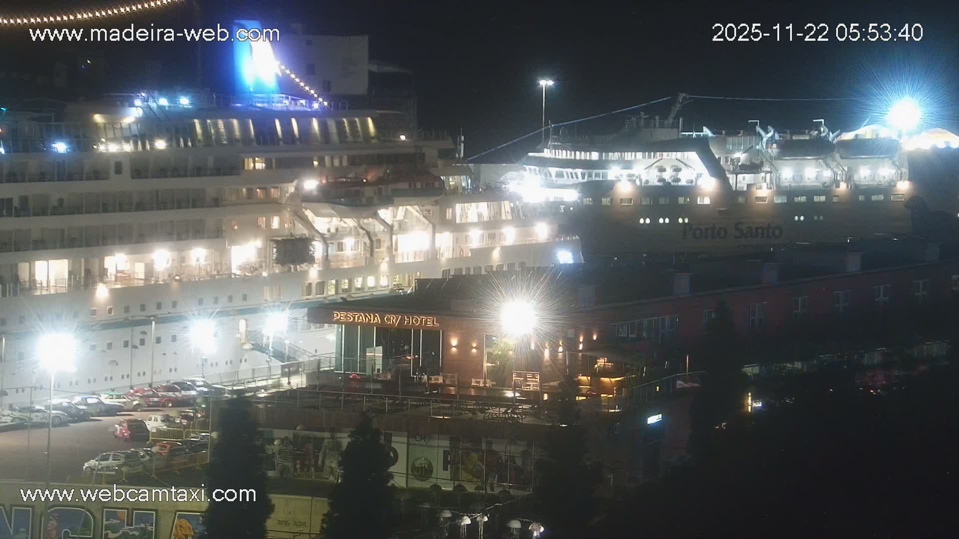 Funchal Marina & Coast Live Cam - Funchal, Madeira, Portugal