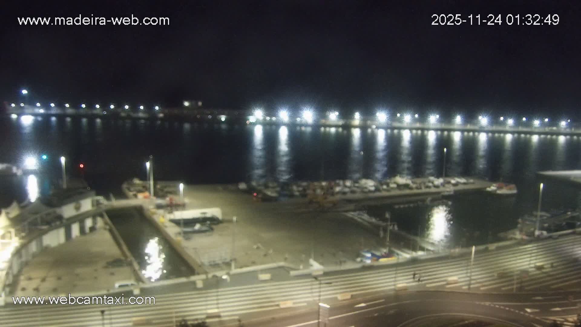 Funchal Marina & Coast Live Cam - Funchal, Madeira, Portugal
