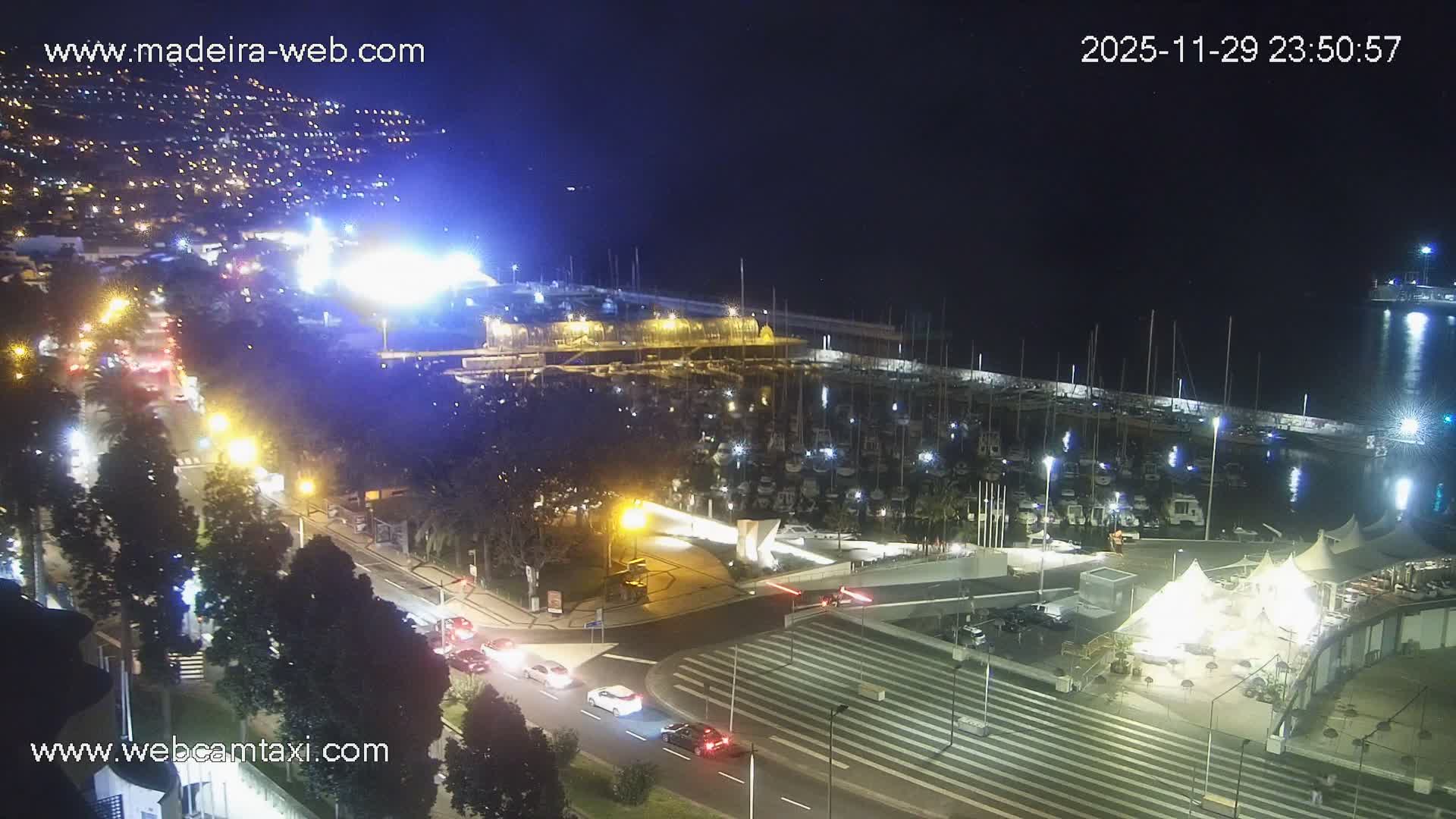 Funchal Marina & Coast Live Cam - Funchal, Madeira, Portugal