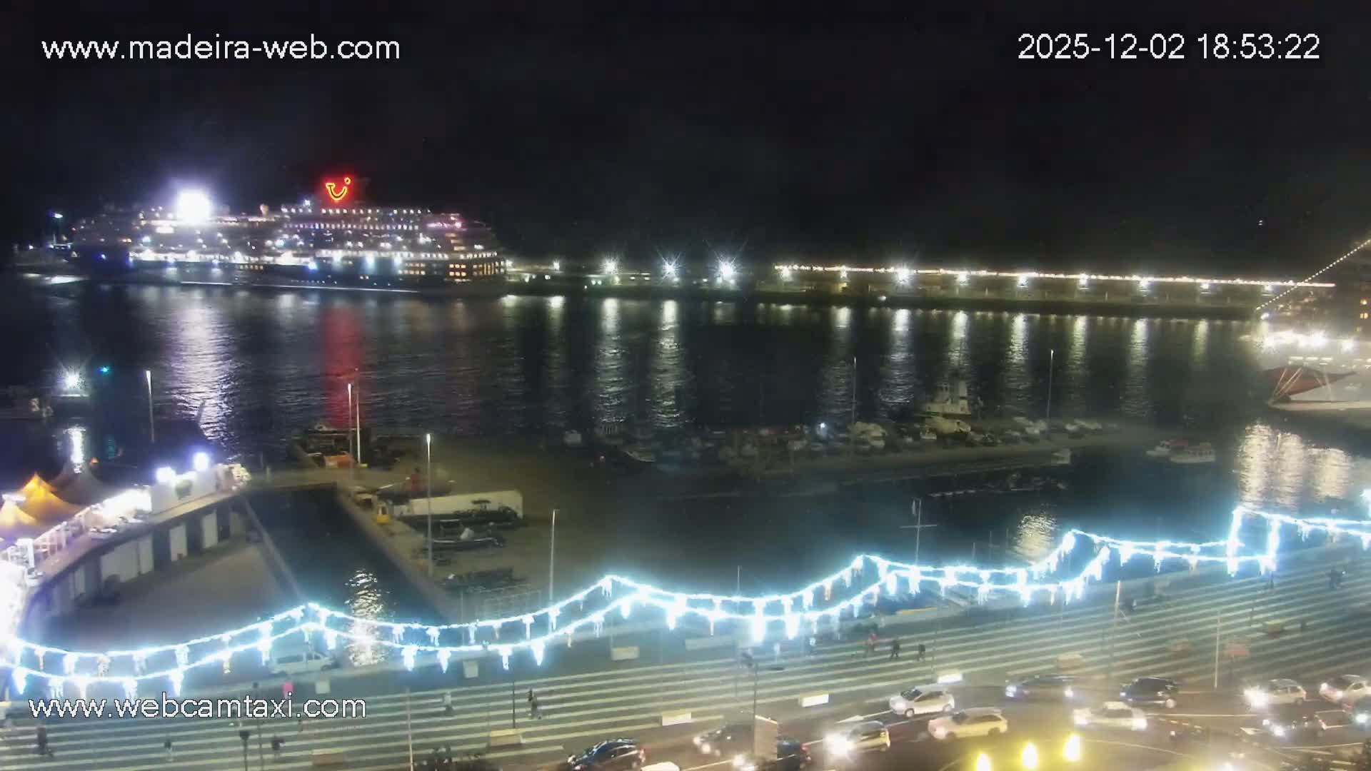 Funchal Marina & Coast Live Cam - Funchal, Madeira, Portugal