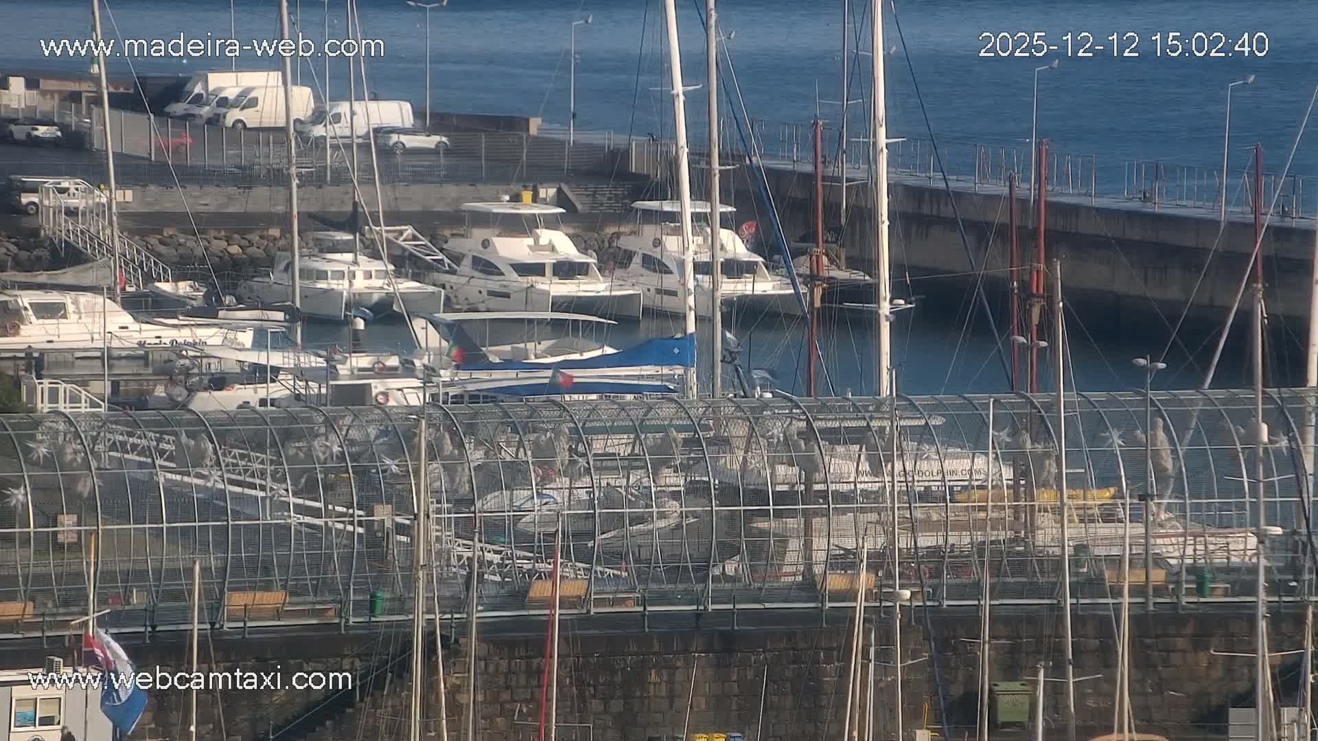 Funchal Marina & Coast Live Cam - Funchal, Madeira, Portugal