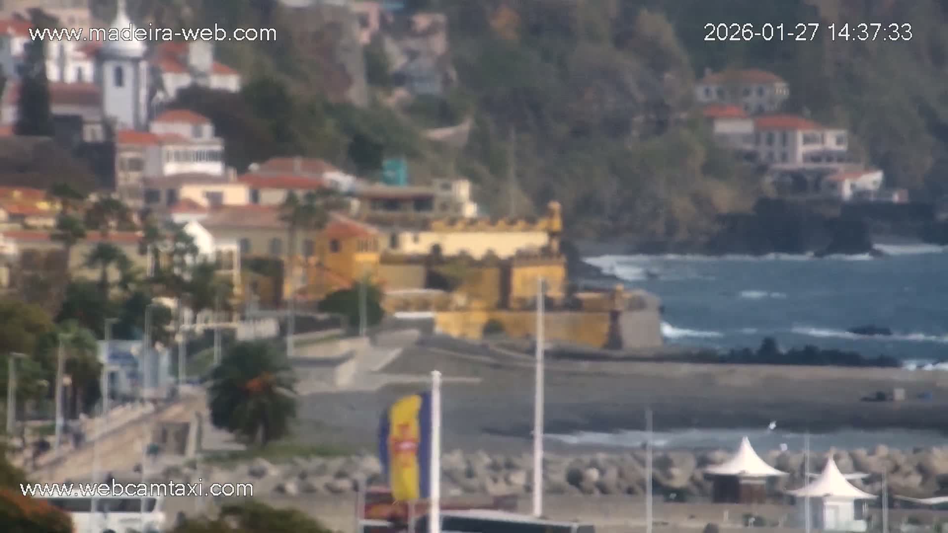 Funchal Marina & Coast Live Cam - Funchal, Madeira, Portugal