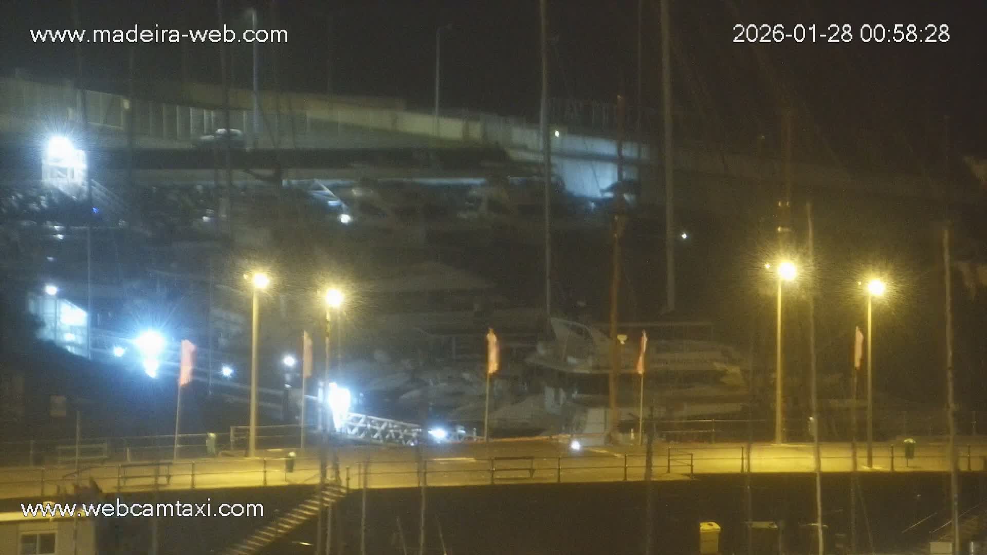 Funchal Marina & Coast Live Cam - Funchal, Madeira, Portugal