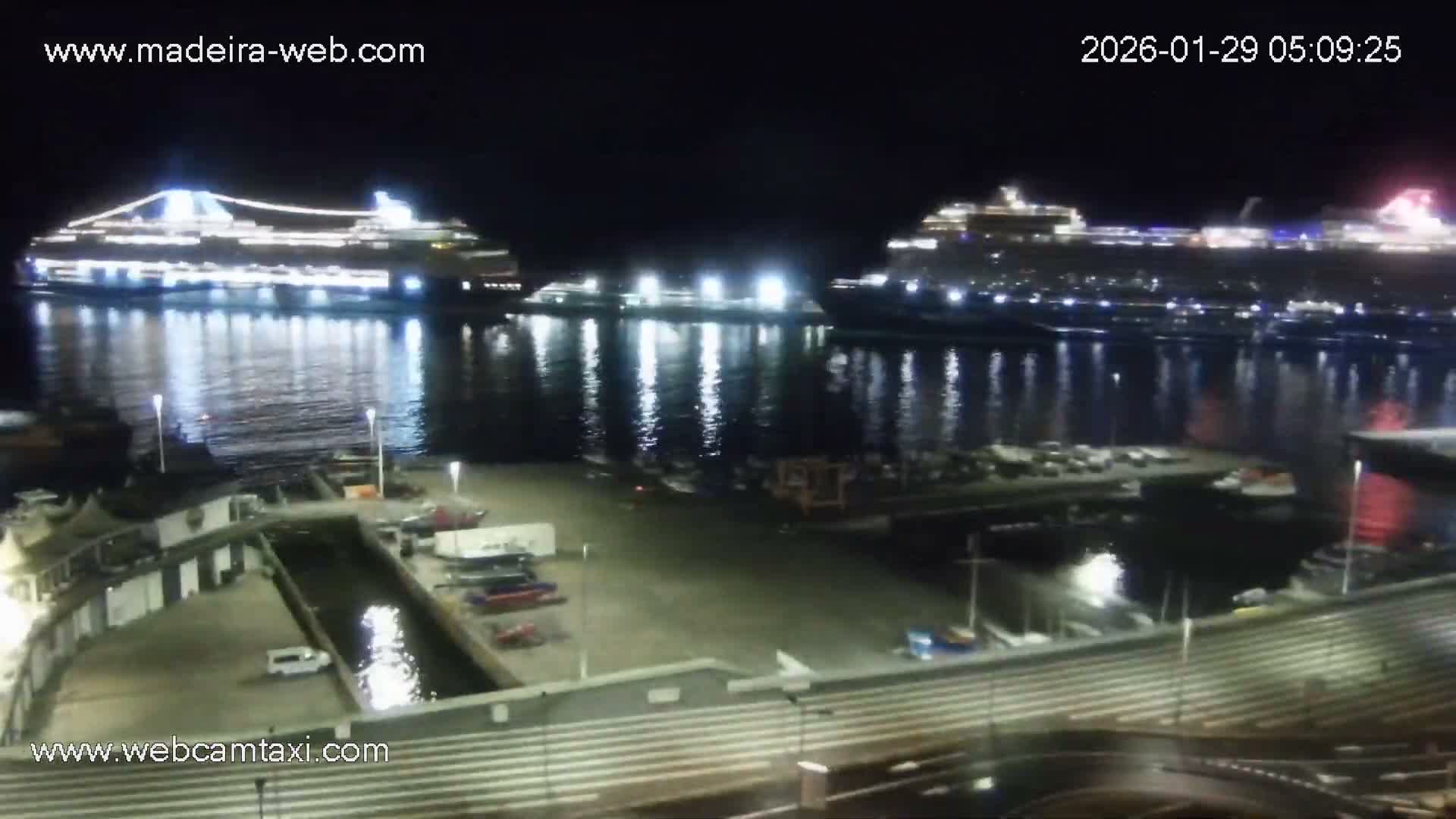 Funchal Marina & Coast Live Cam - Funchal, Madeira, Portugal