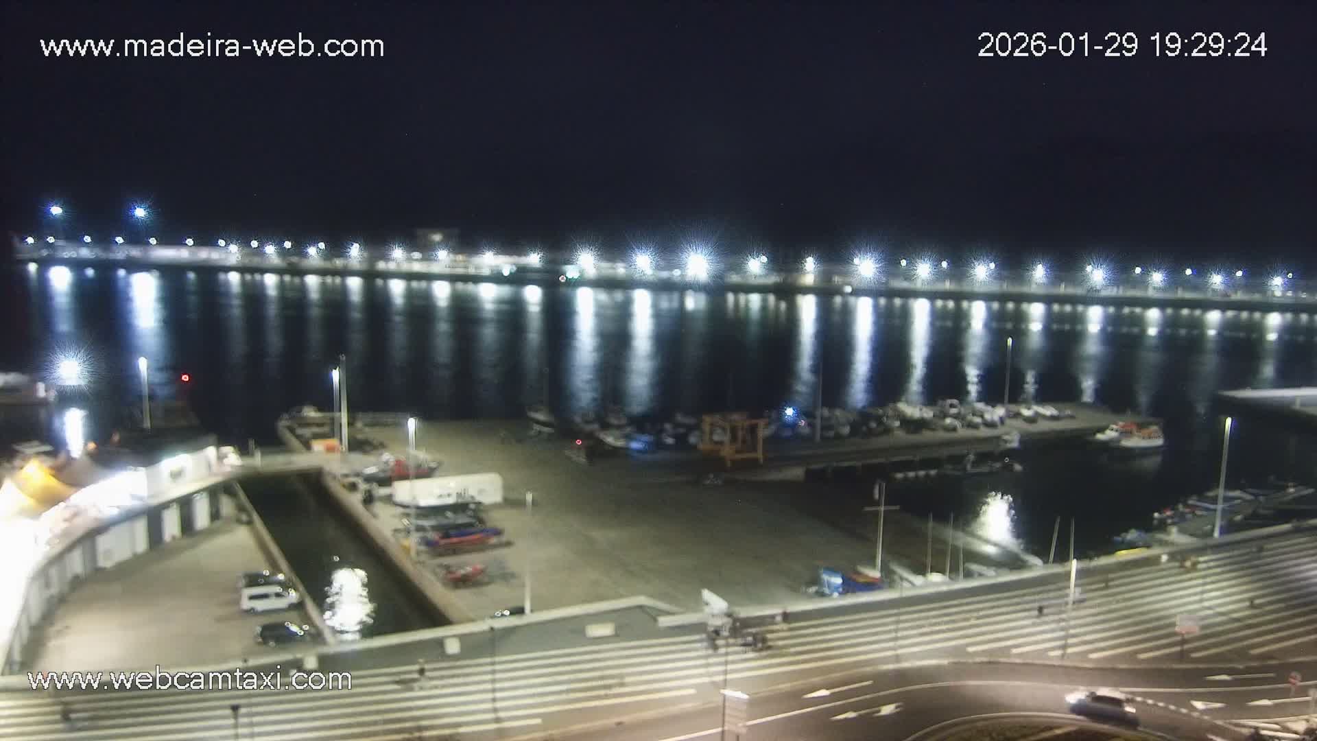 Funchal Marina & Coast Live Cam - Funchal, Madeira, Portugal
