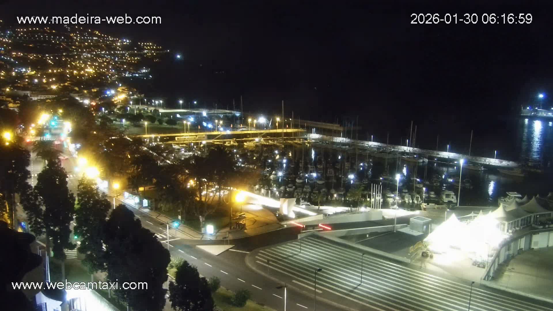 Funchal Marina & Coast Live Cam - Funchal, Madeira, Portugal