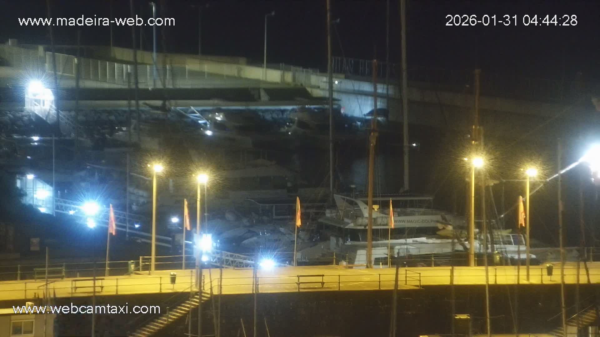 Funchal Marina & Coast Live Cam - Funchal, Madeira, Portugal