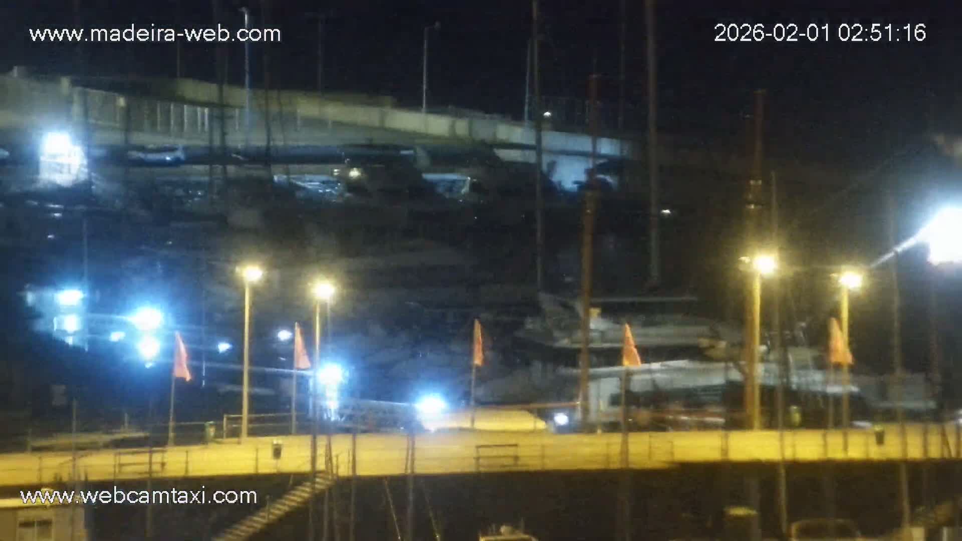 Funchal Marina & Coast Live Cam - Funchal, Madeira, Portugal