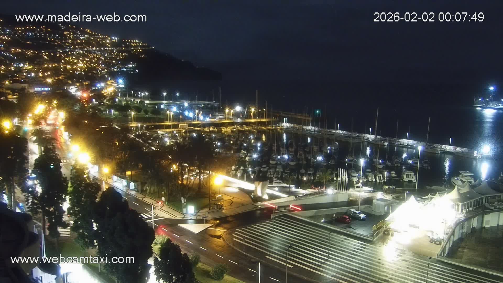 Funchal Marina & Coast Live Cam - Funchal, Madeira, Portugal