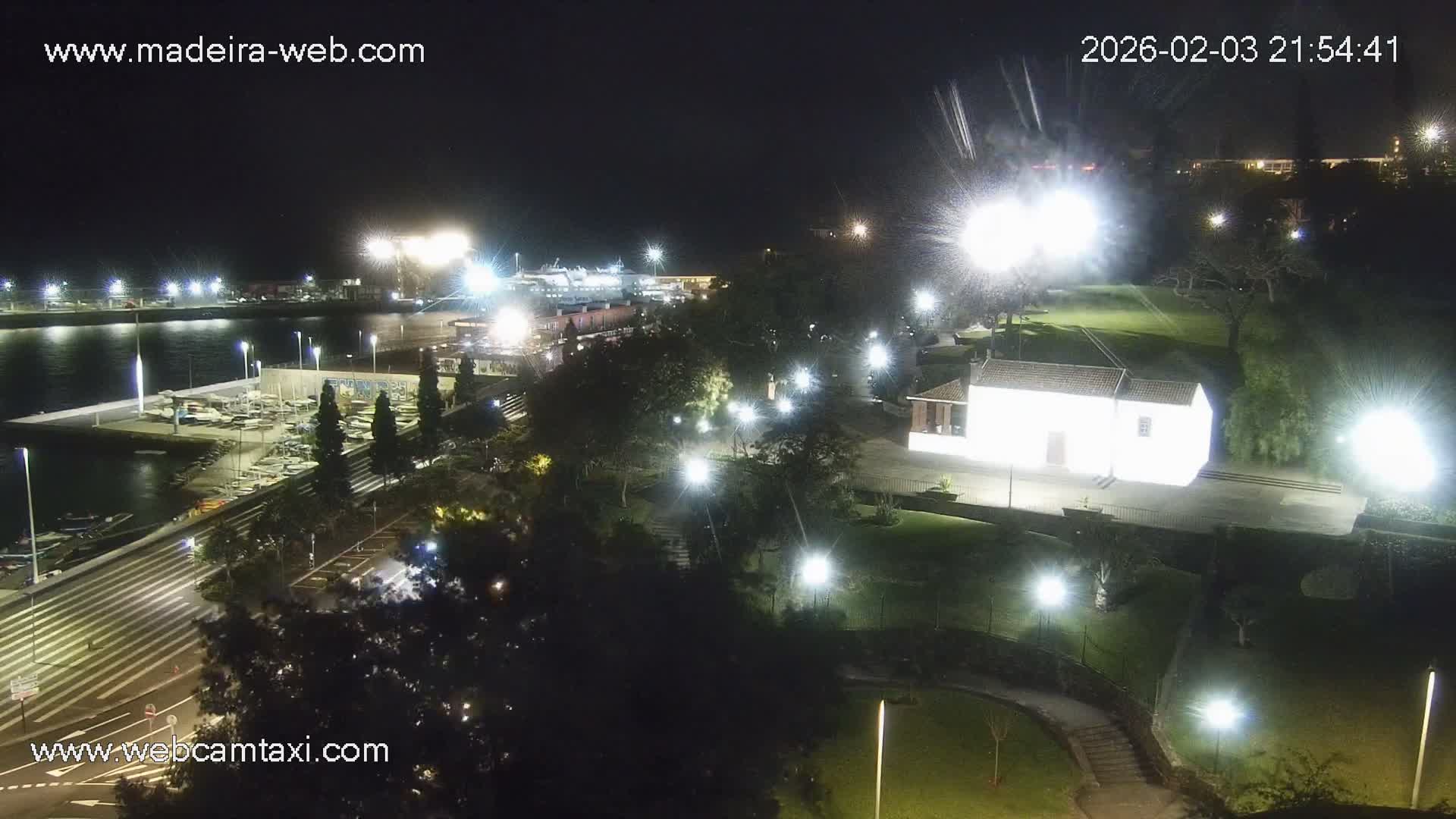 Funchal Marina & Coast Live Cam - Funchal, Madeira, Portugal