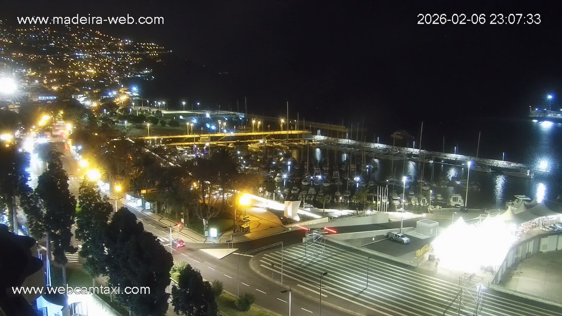 Funchal Marina & Coast Live Cam - Funchal, Madeira, Portugal