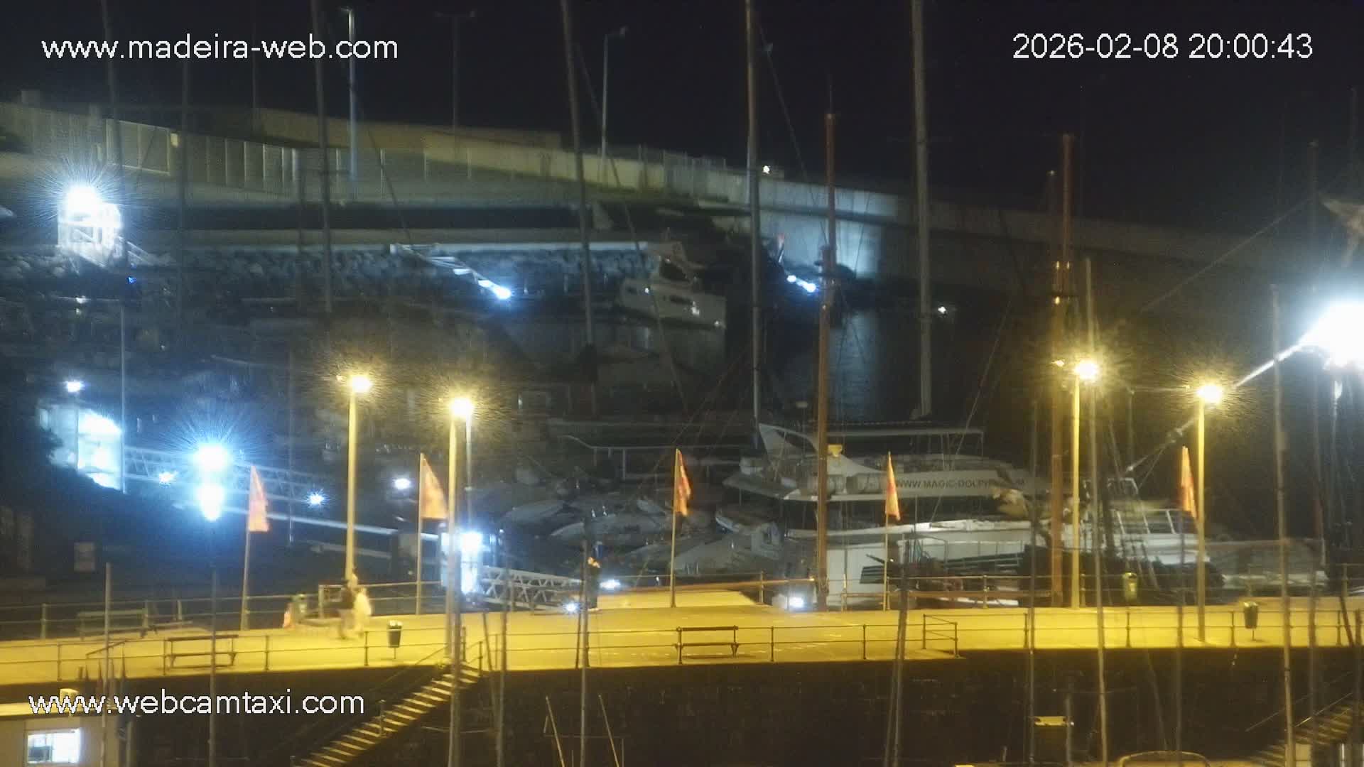 Funchal Marina & Coast Live Cam - Funchal, Madeira, Portugal