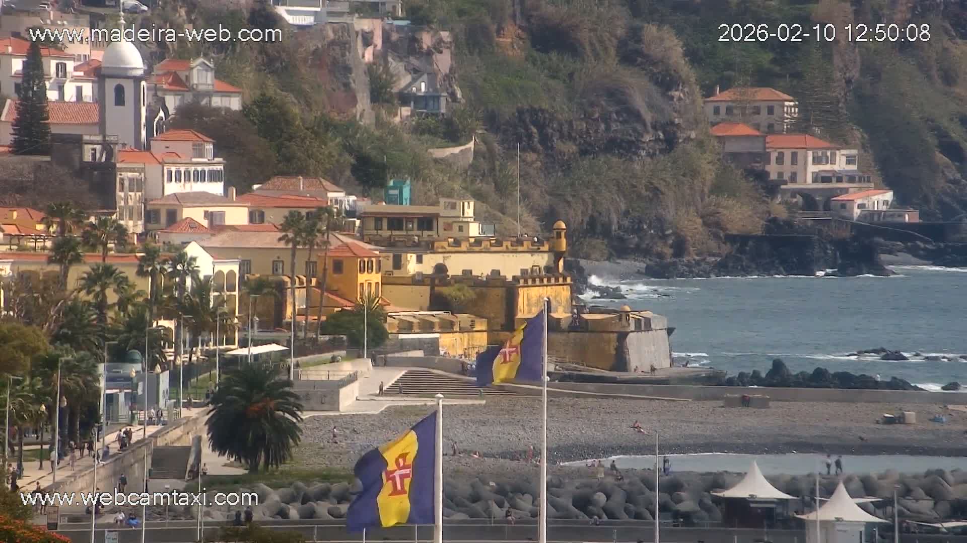 Funchal Marina & Coast Live Cam - Funchal, Madeira, Portugal
