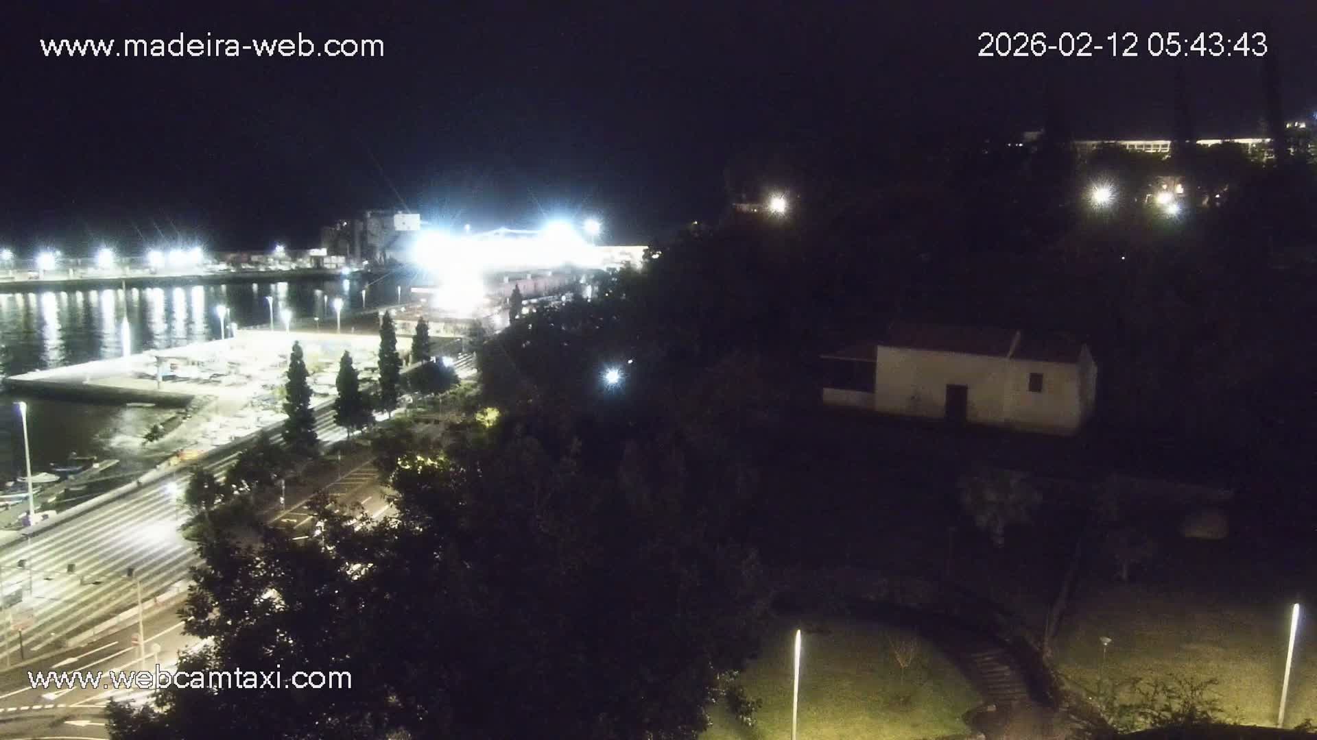 Funchal Marina & Coast Live Cam - Funchal, Madeira, Portugal