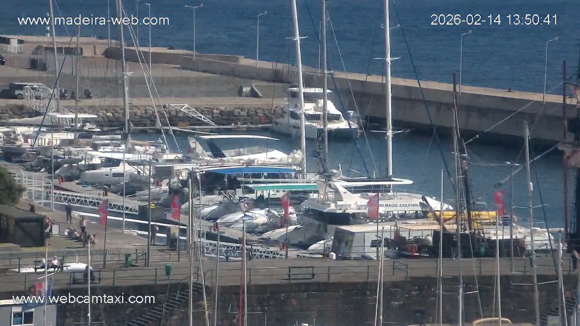 Funchal Marina & Coast Live Cam - Funchal, Madeira, Portugal