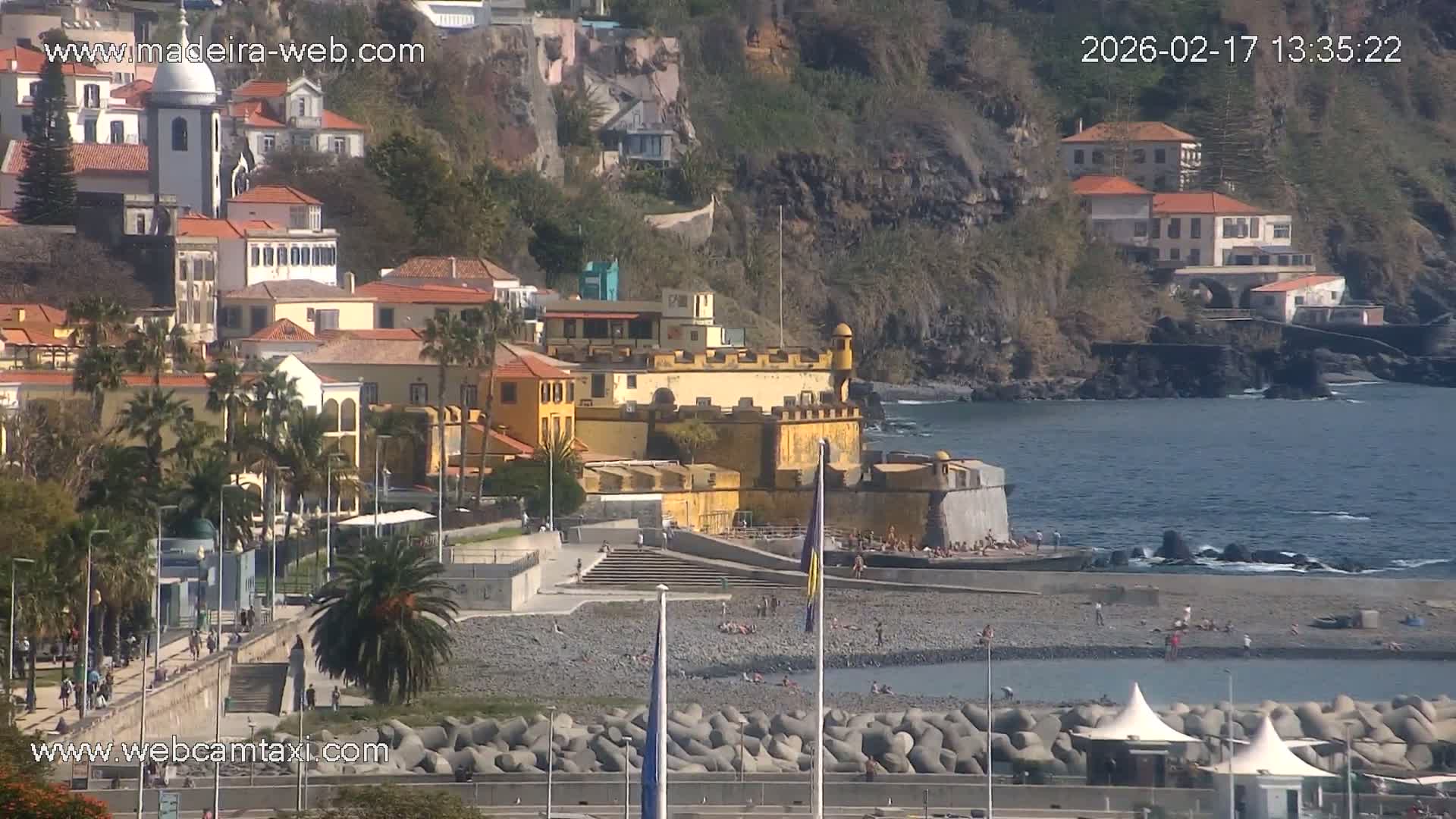 Funchal Marina & Coast Live Cam - Funchal, Madeira, Portugal