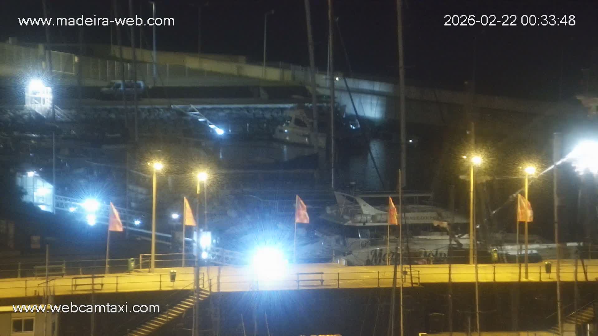Funchal Marina & Coast Live Cam - Funchal, Madeira, Portugal