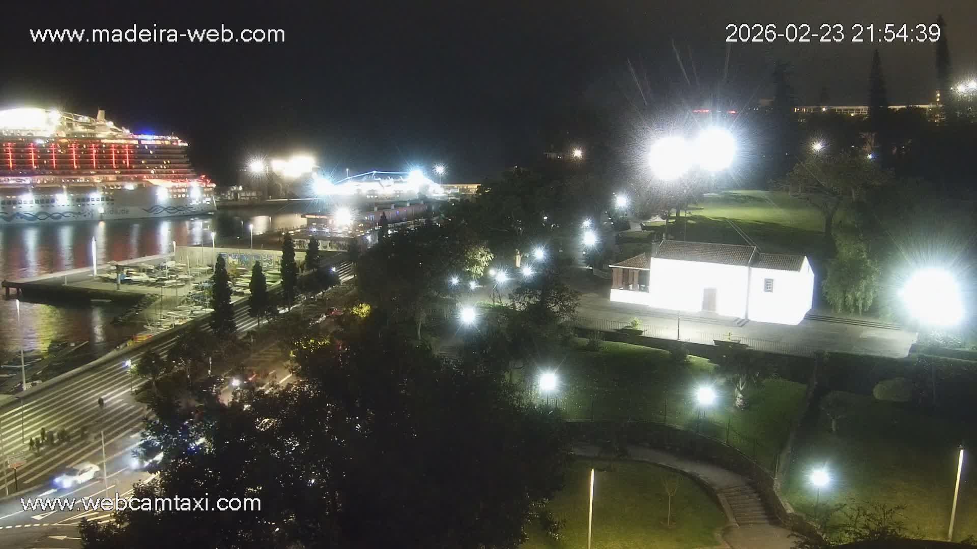 Funchal Marina & Coast Live Cam - Funchal, Madeira, Portugal