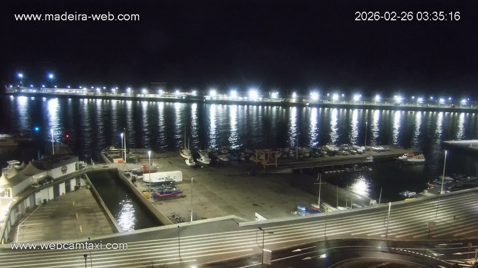 Funchal Marina & Coast Live Cam - Funchal, Madeira, Portugal