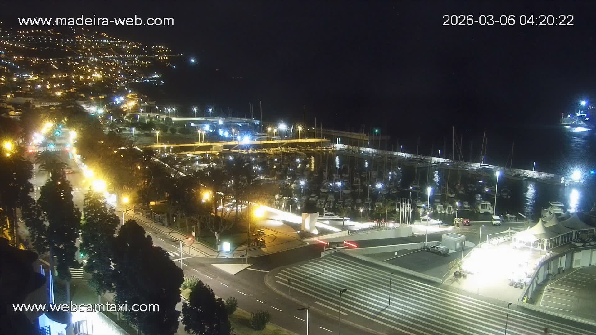 Funchal Marina & Coast Live Cam - Funchal, Madeira, Portugal