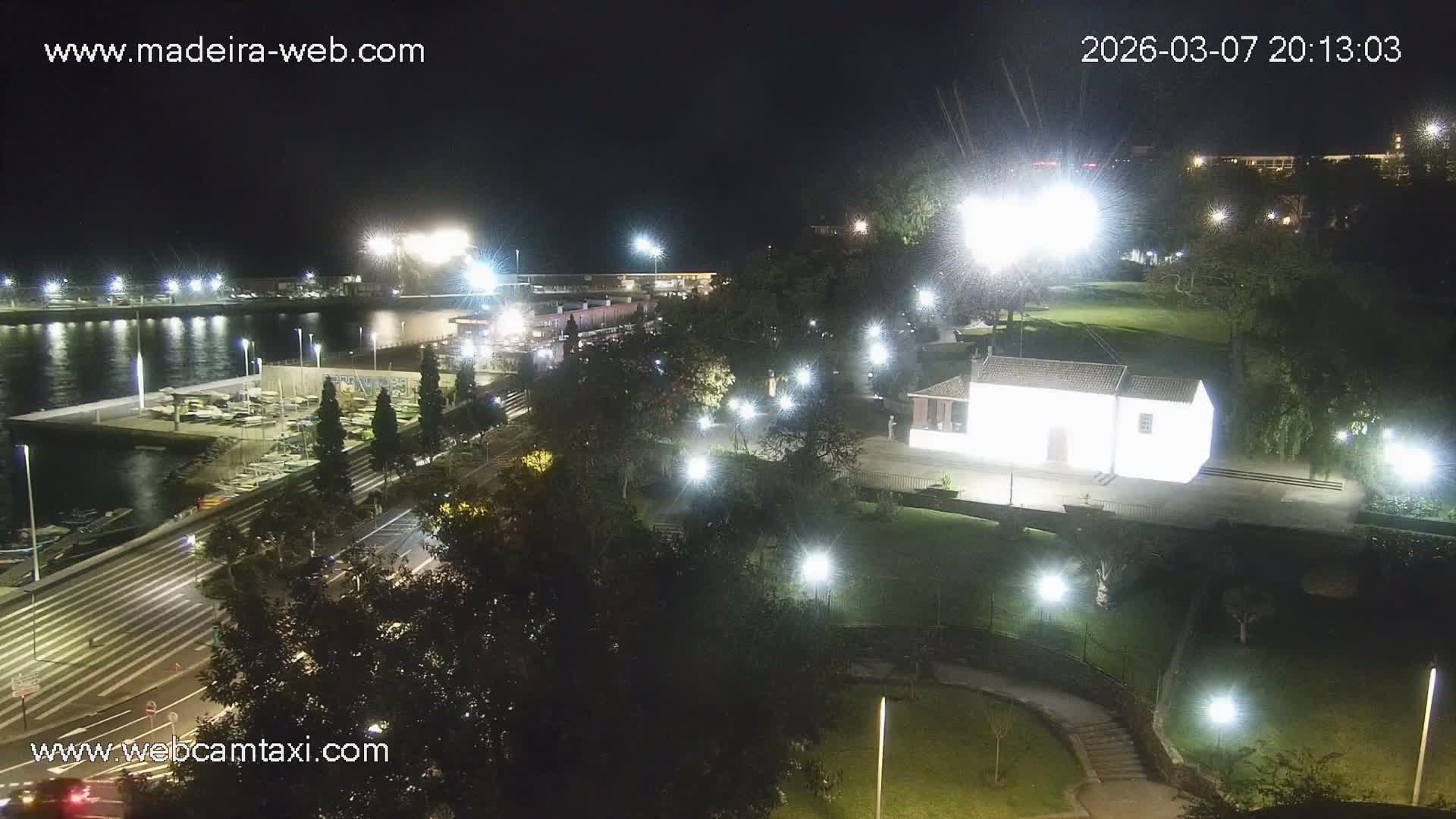 Funchal Marina & Coast Live Cam - Funchal, Madeira, Portugal