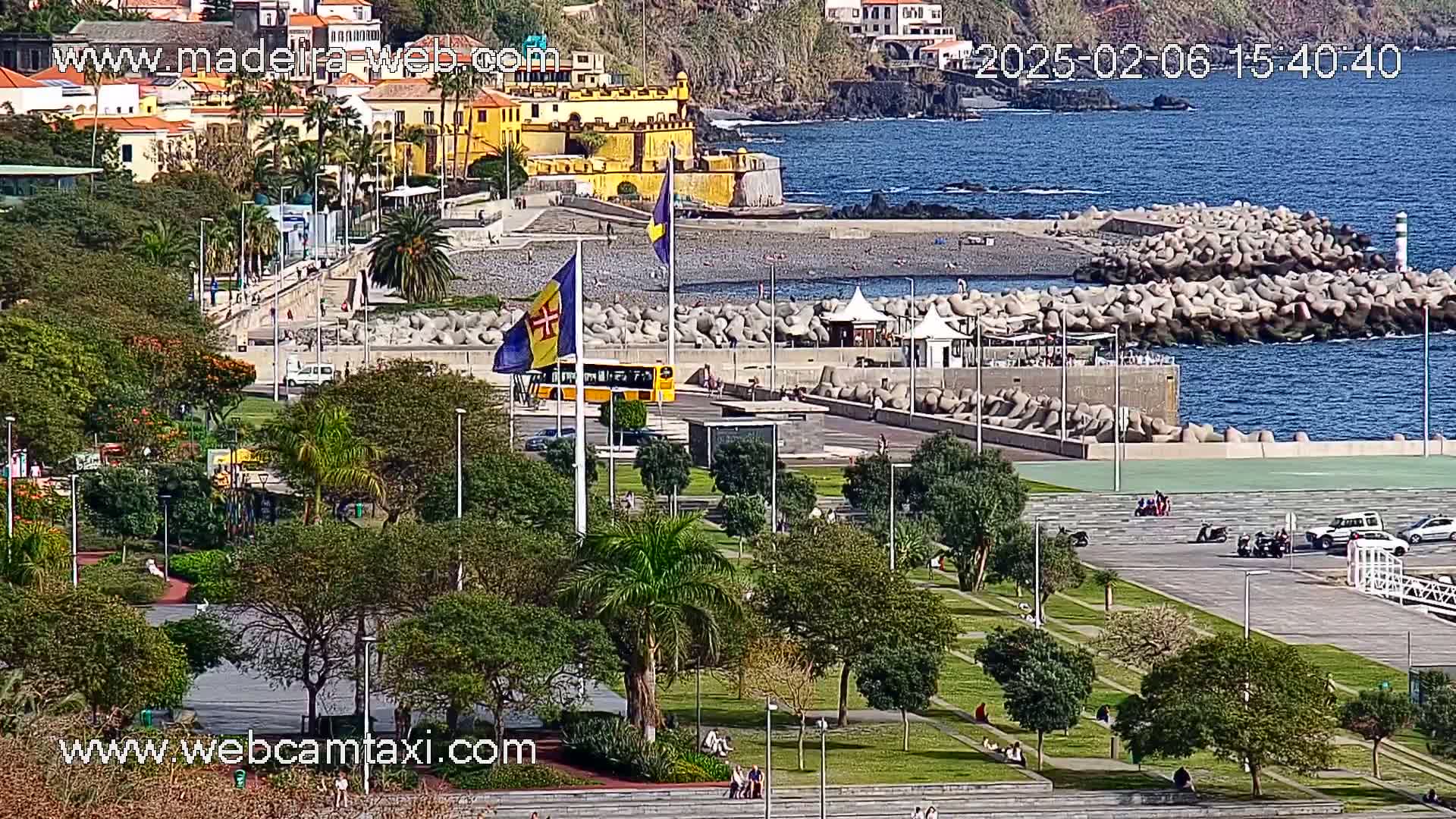 Funchal Coast Live Cam - Funchal, Madeira, Portugal