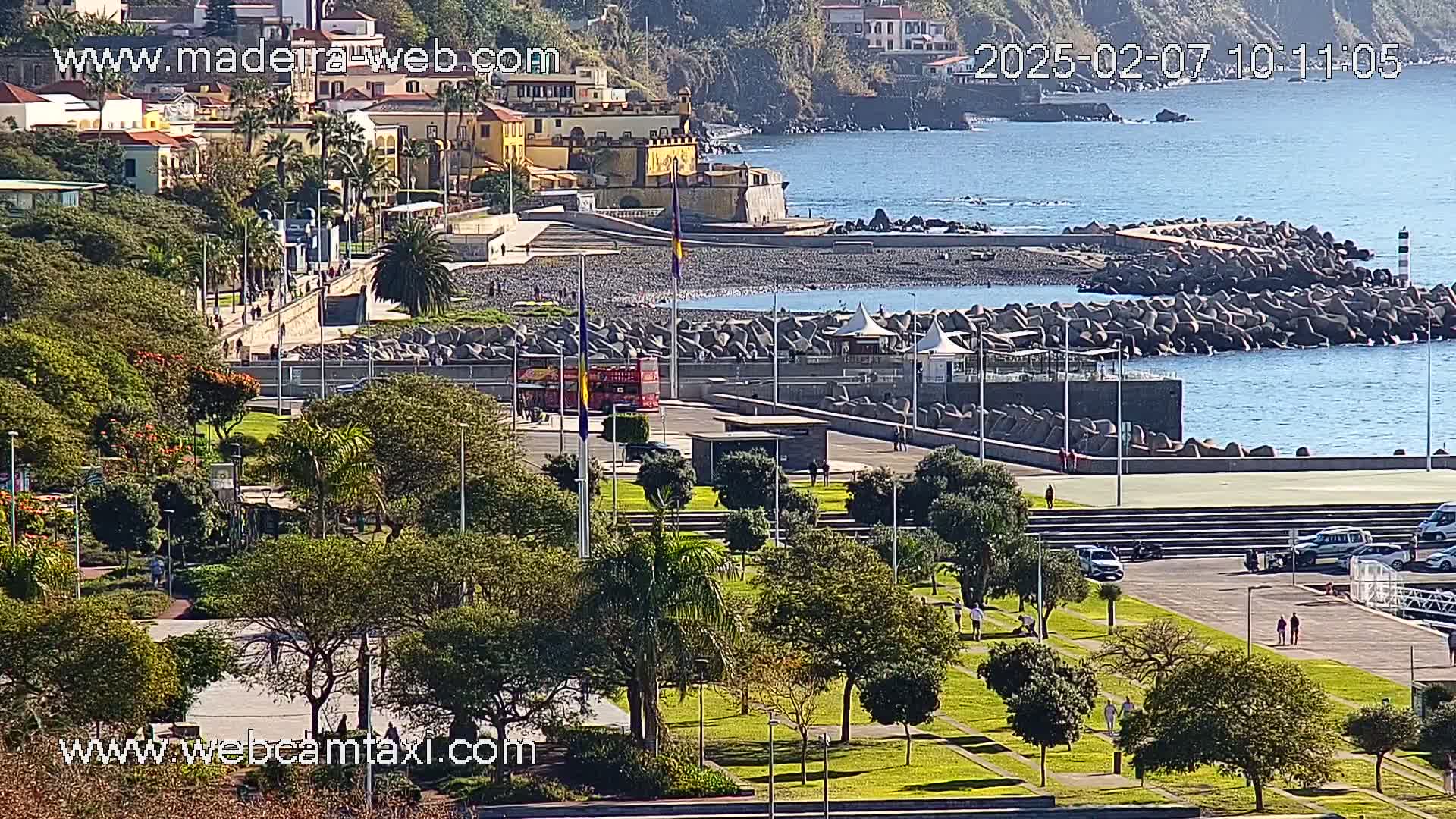 Funchal Coast Live Cam - Funchal, Madeira, Portugal