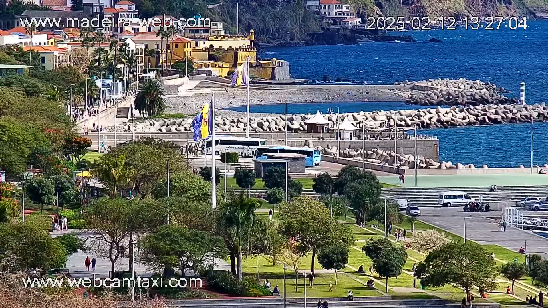 Funchal Coast Live Cam - Funchal, Madeira, Portugal