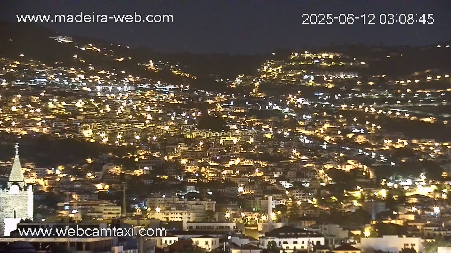 Funchal Coast Live Cam - Funchal, Madeira, Portugal