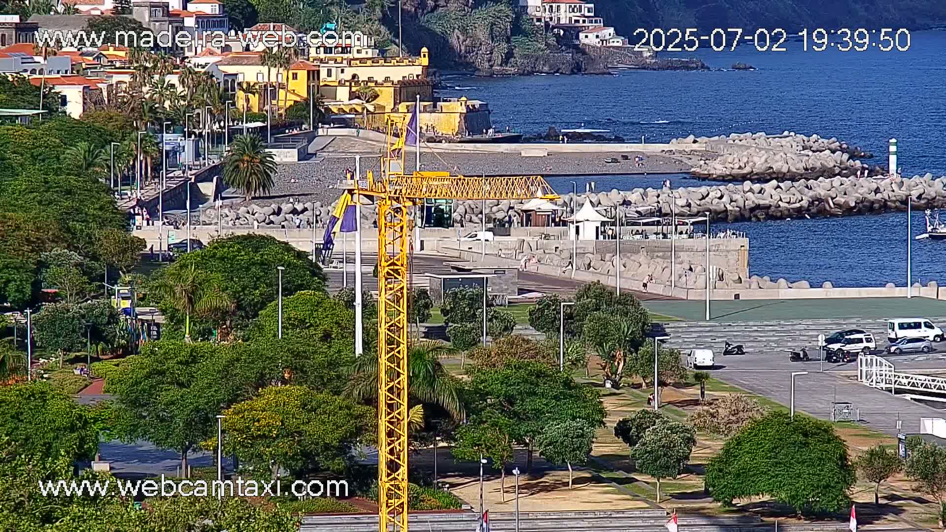 Funchal Coast Live Cam - Funchal, Madeira, Portugal