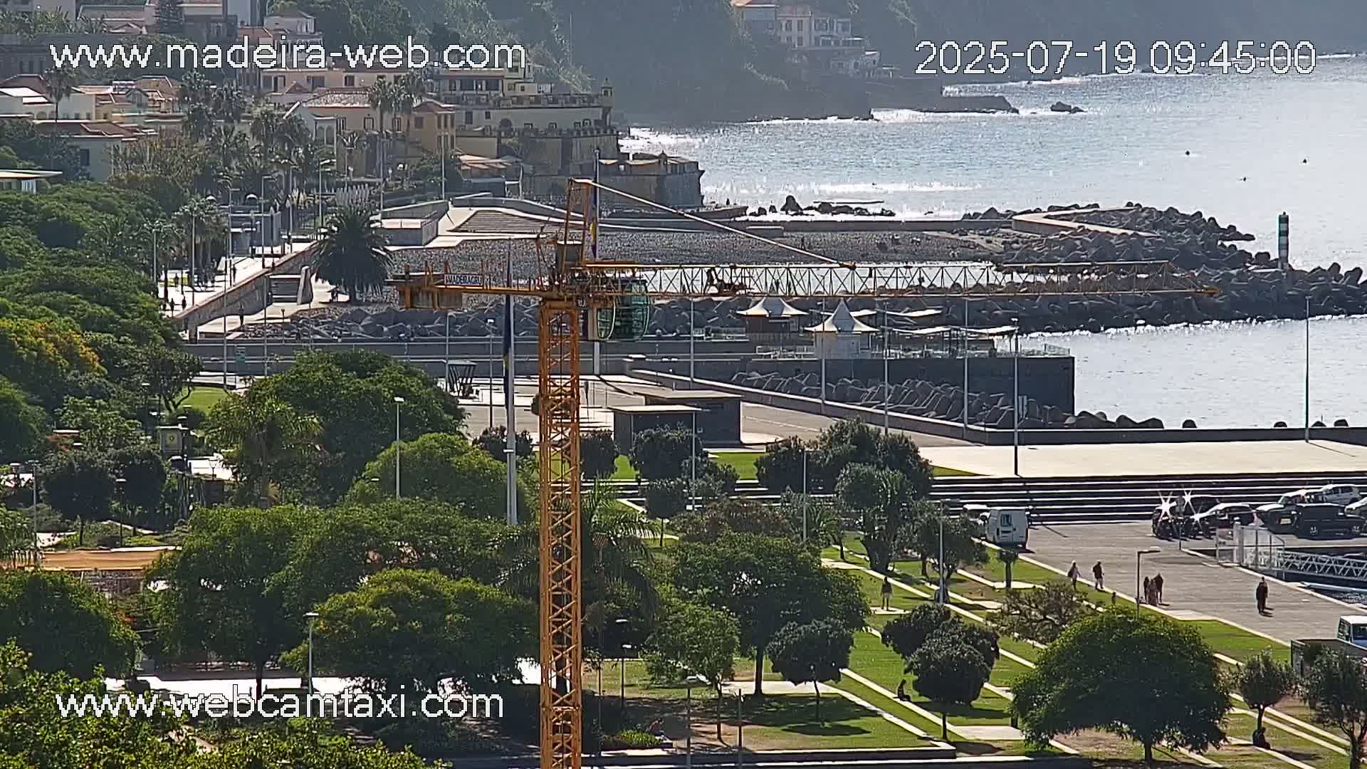 Funchal Coast Live Cam - Funchal, Madeira, Portugal