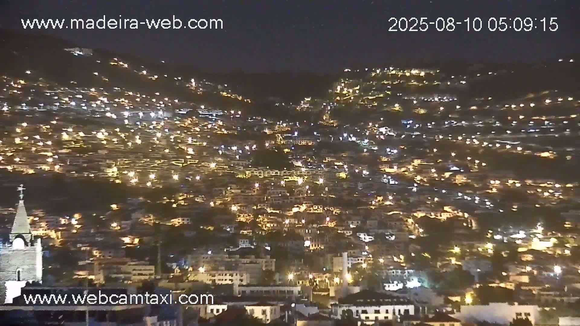 Funchal Coast Live Cam - Funchal, Madeira, Portugal