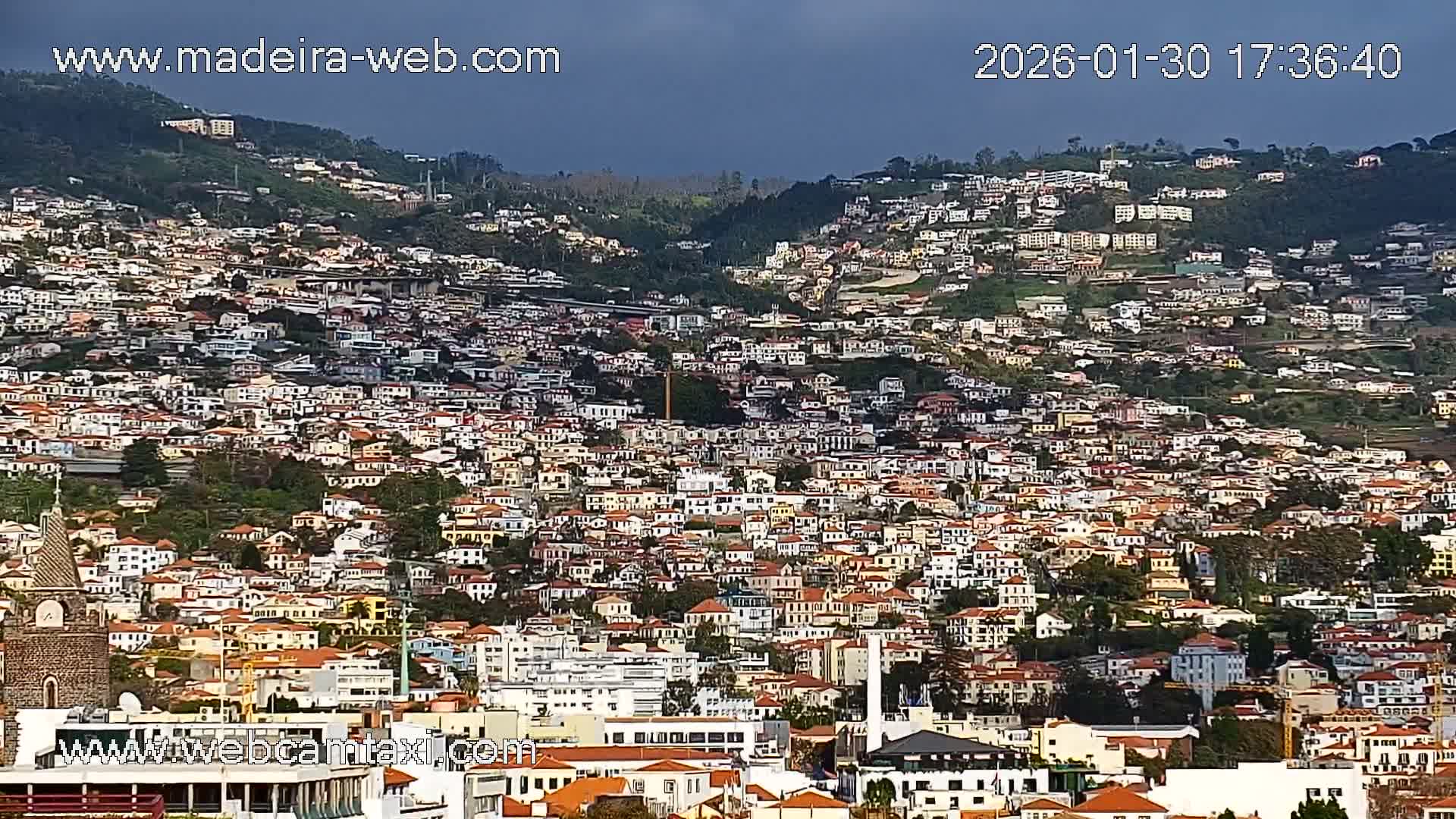 Funchal Coast Live Cam - Funchal, Madeira, Portugal