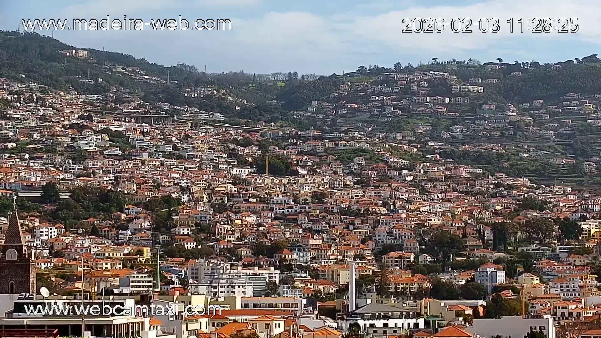 Funchal Coast Live Cam - Funchal, Madeira, Portugal